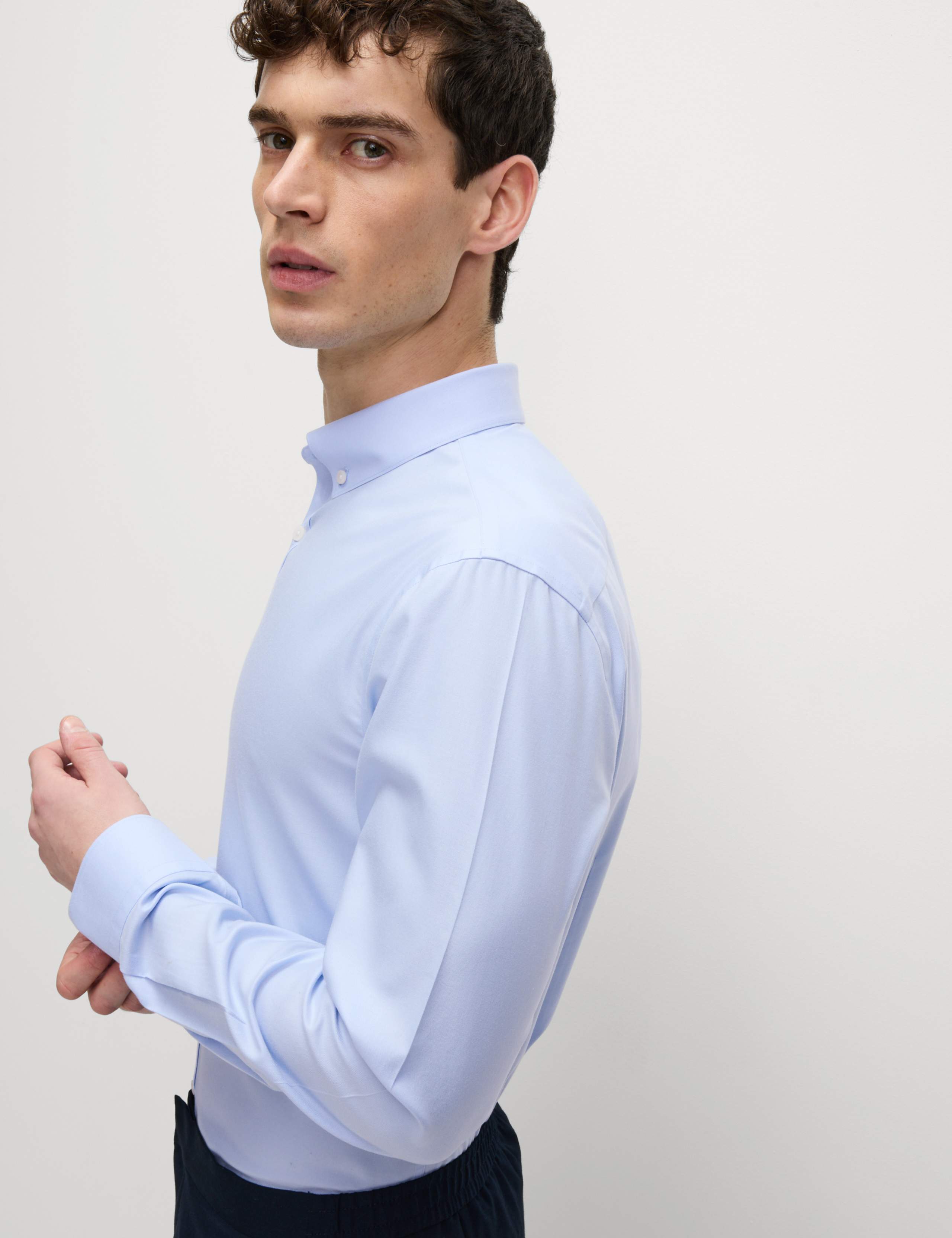 Slim Fit Ultimate Non Iron Pure Cotton Shirt 4 of 7