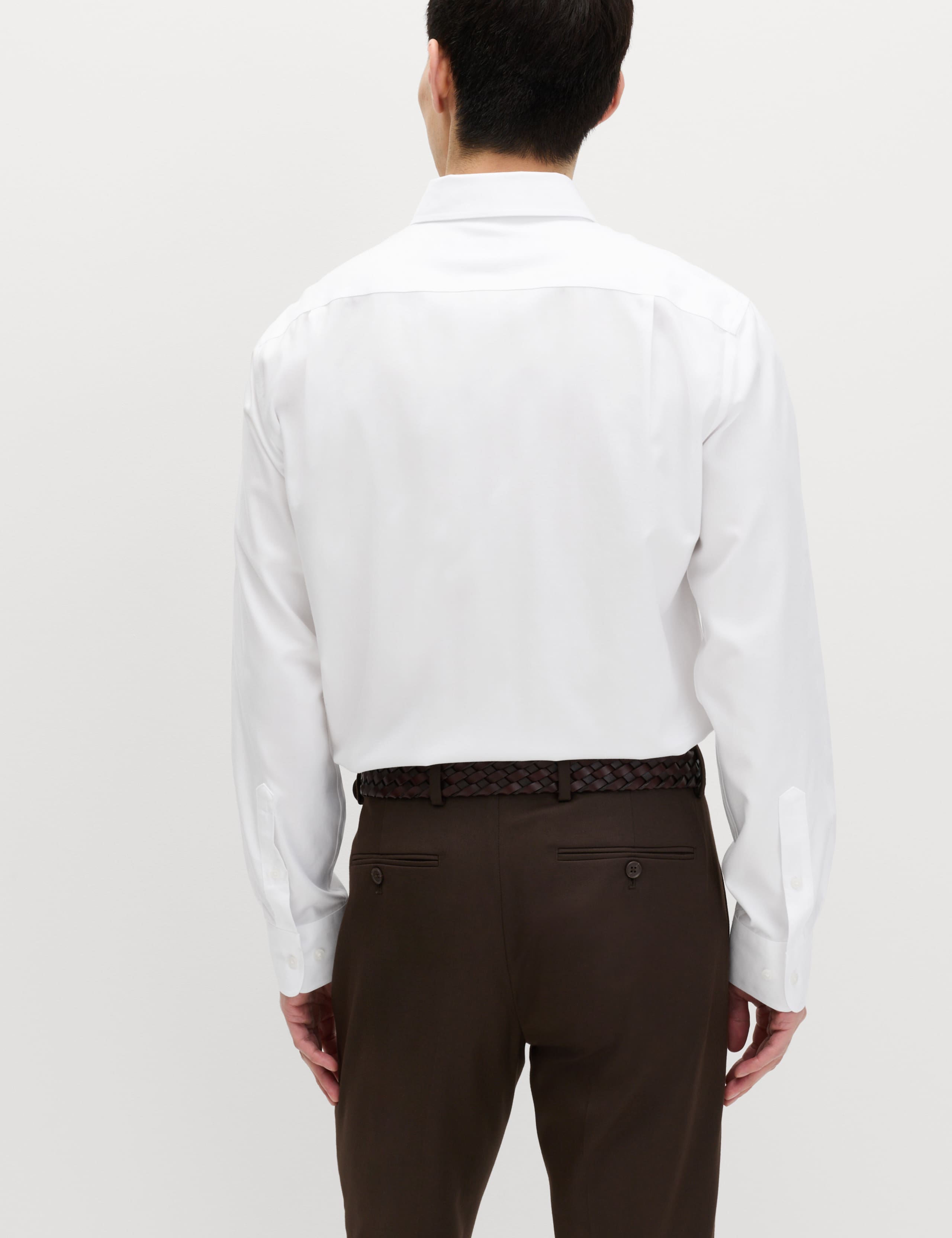 Ultimate Slim Fit Non Iron Pure Cotton Shirt 6 of 8