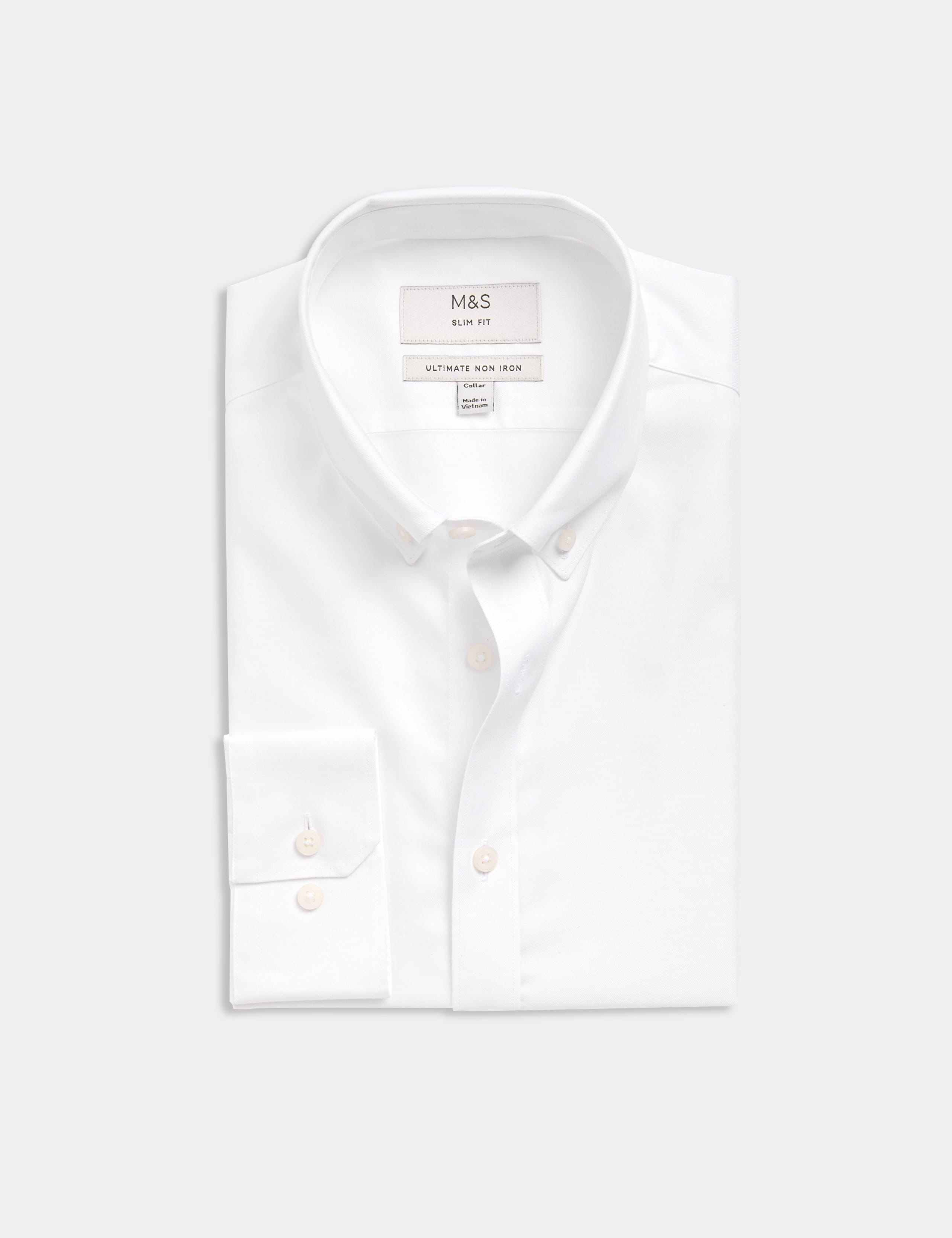 Slim Fit Ultimate Non Iron Pure Cotton Shirt 2 of 5