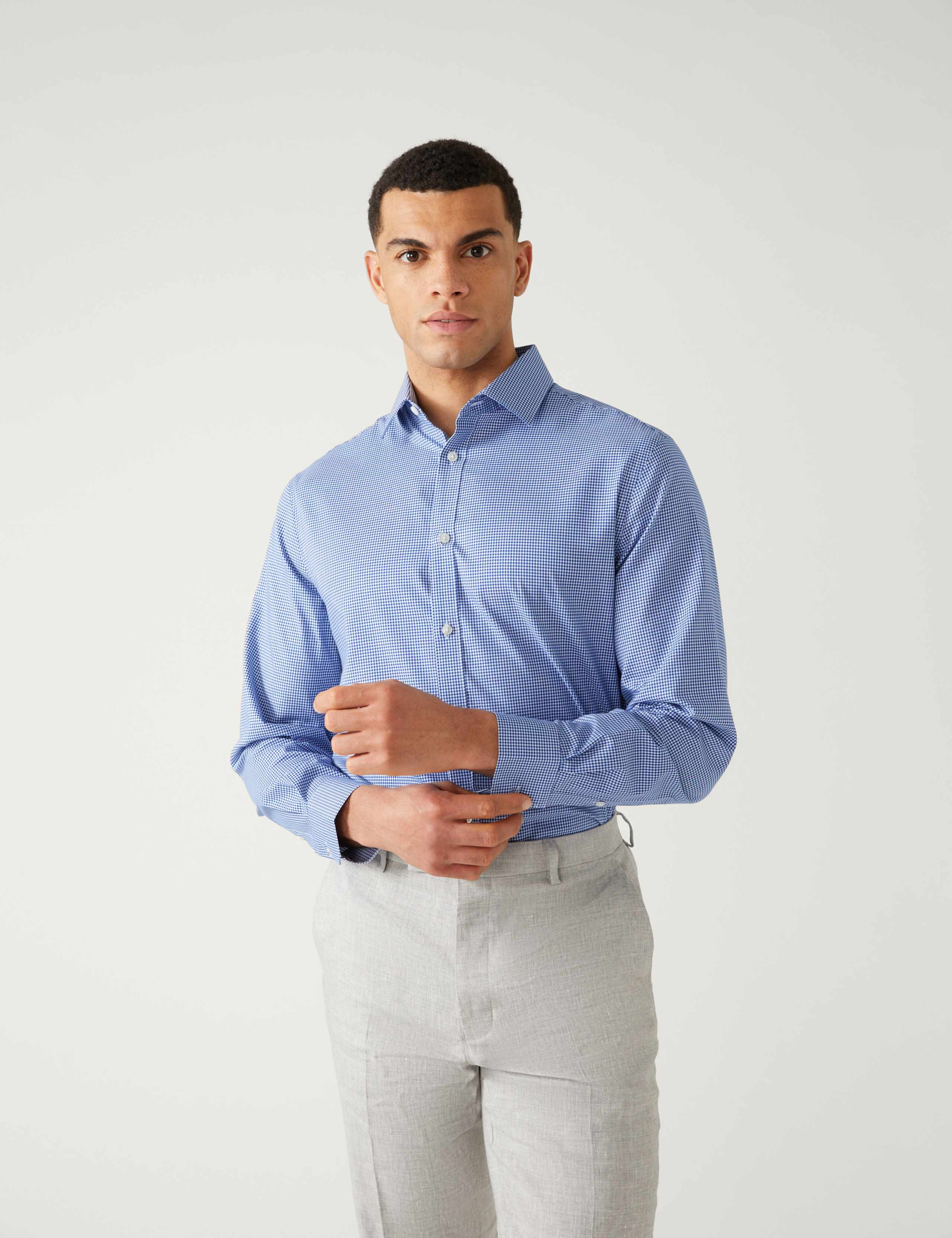 Regular Fit Non Iron Pure Cotton Shirt 1 of 6