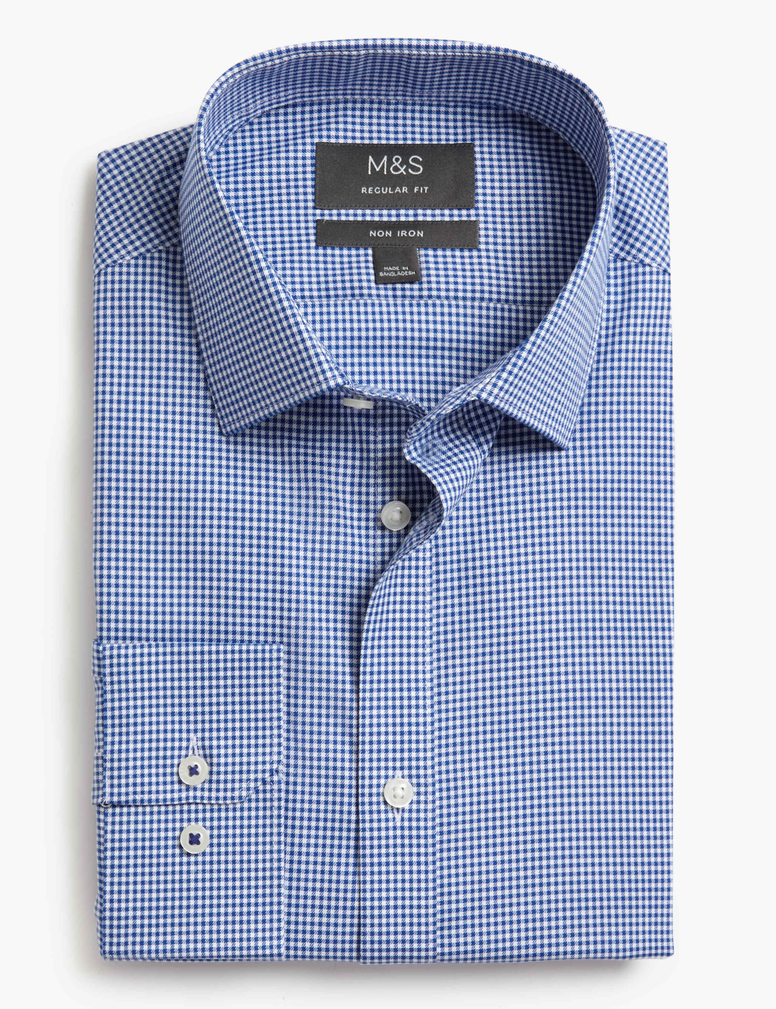 Regular Fit Non Iron Pure Cotton Shirt 2 of 6