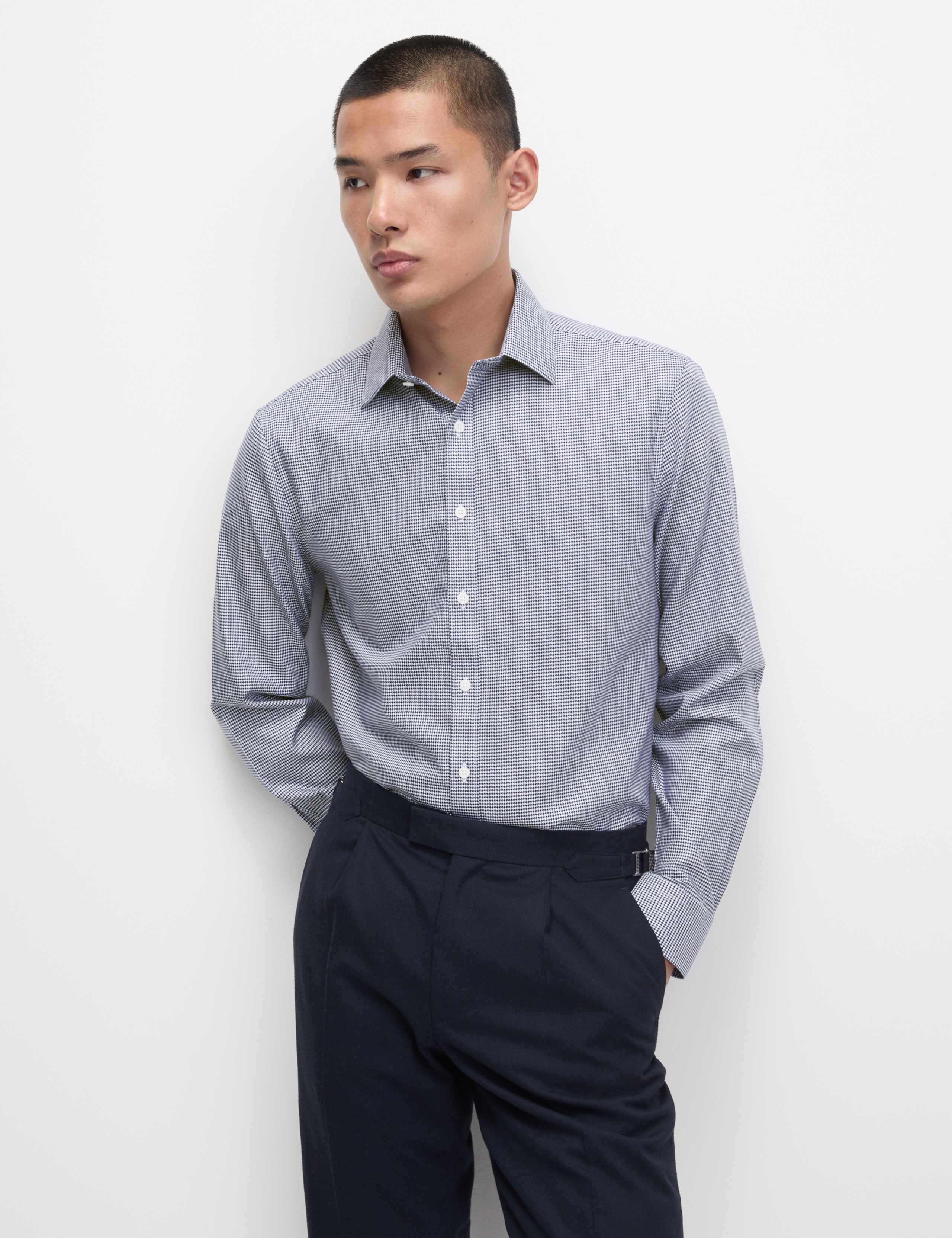 Regular Fit Ultimate Non Iron Textured Shirt 4 of 7