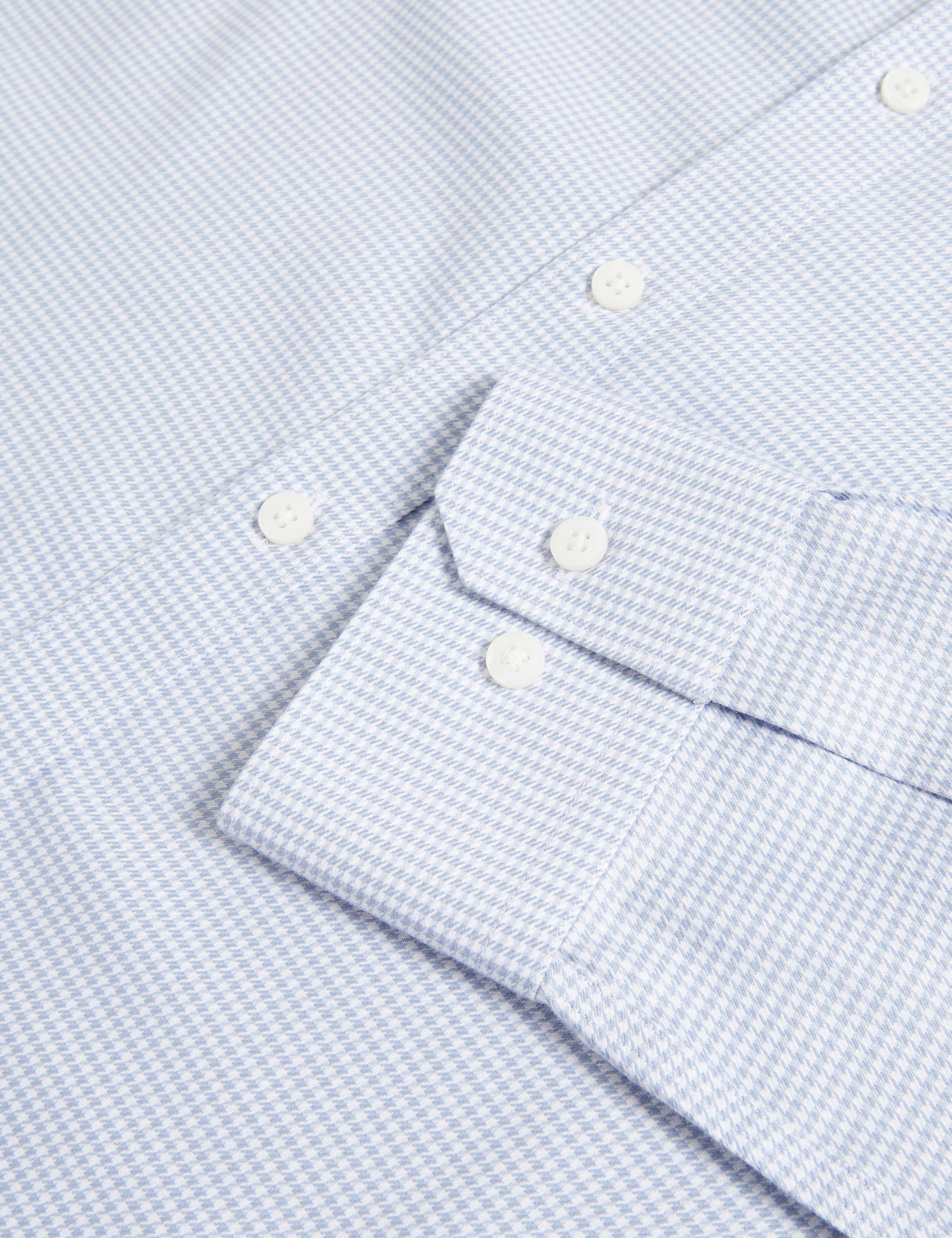 Slim Fit Ultimate Non Iron Cotton Textured Shirt 2 of 2