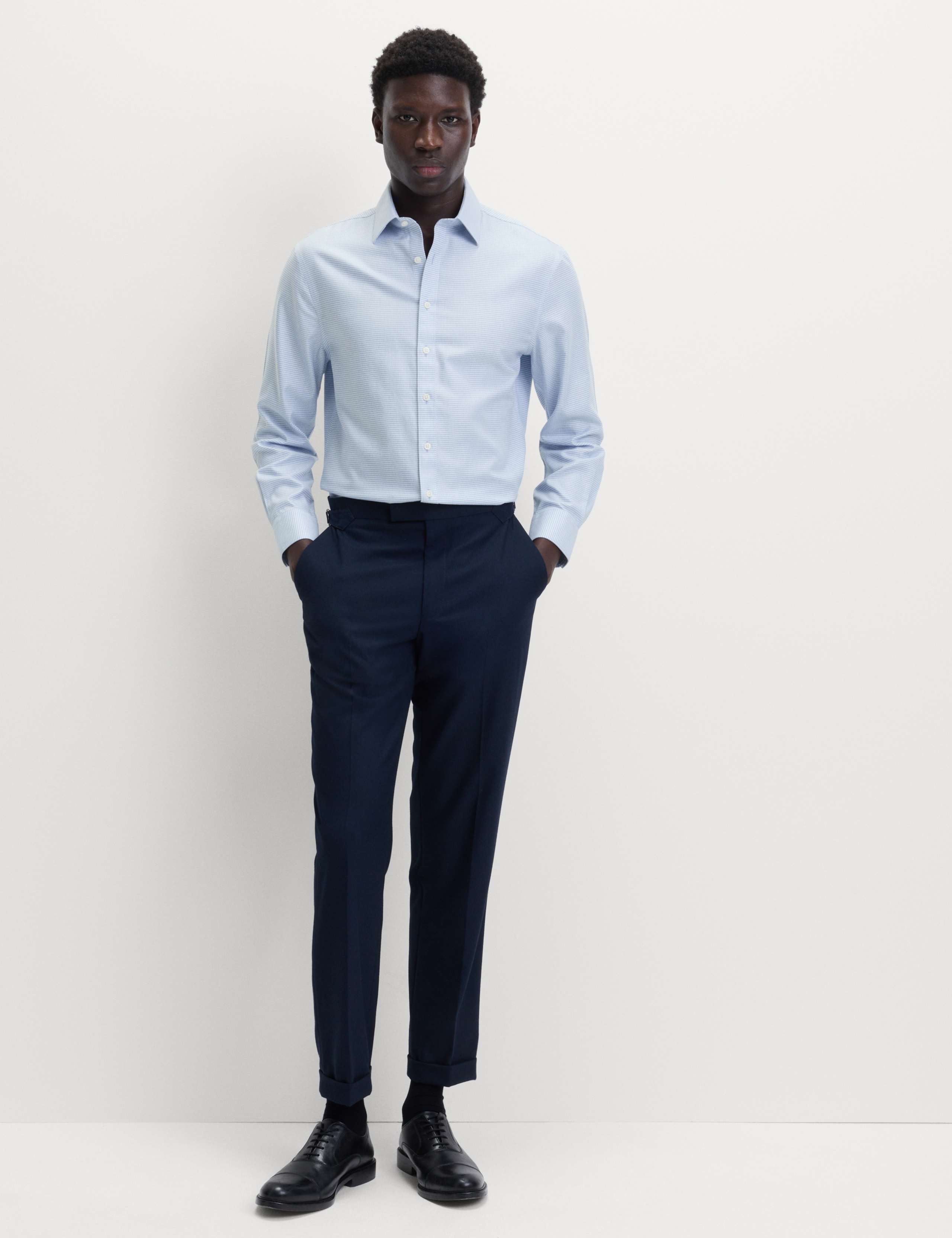 Slim Fit Ultimate Non Iron Pure Cotton Shirt 5 of 7