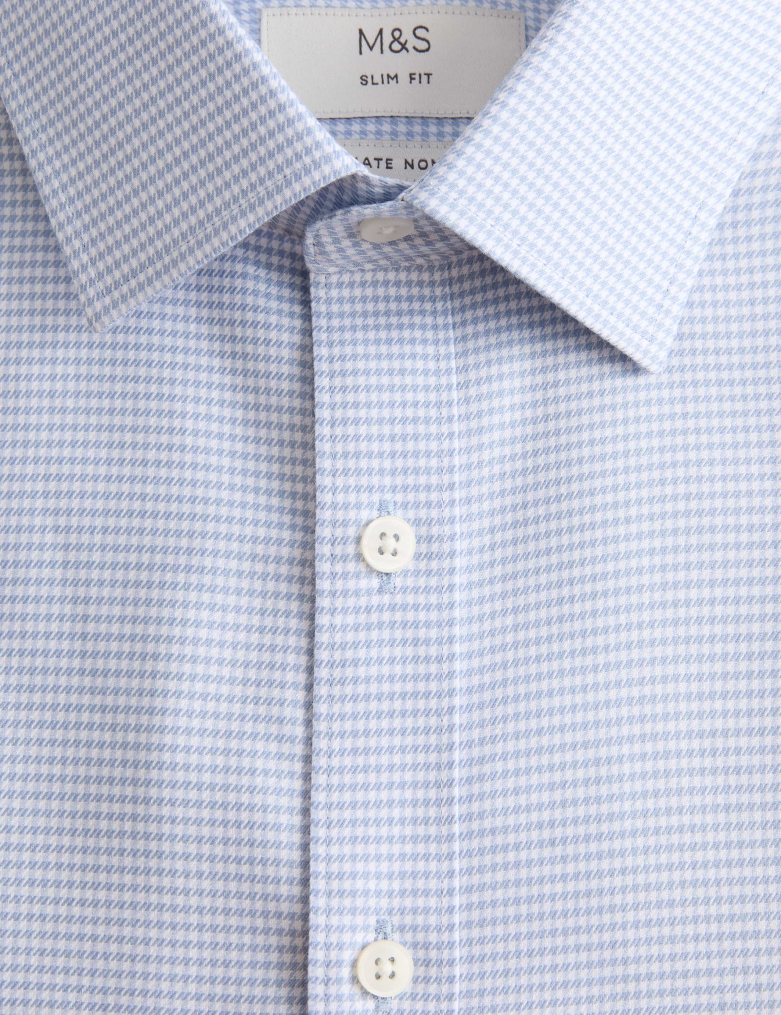 Slim Fit Ultimate Non Iron Pure Cotton Shirt 7 of 7