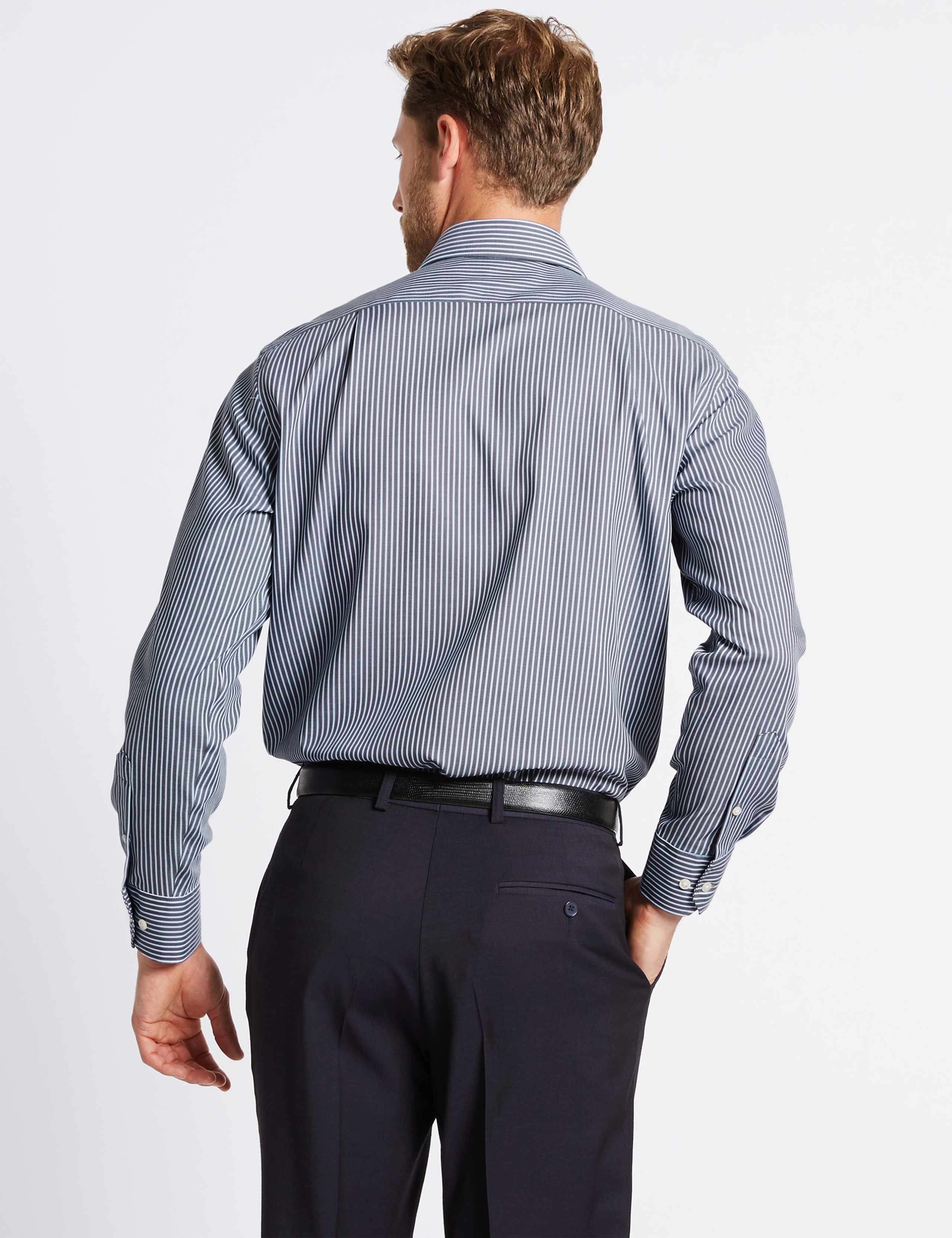 Pure Cotton Non-Iron Regular Fit Shirt 4 of 5