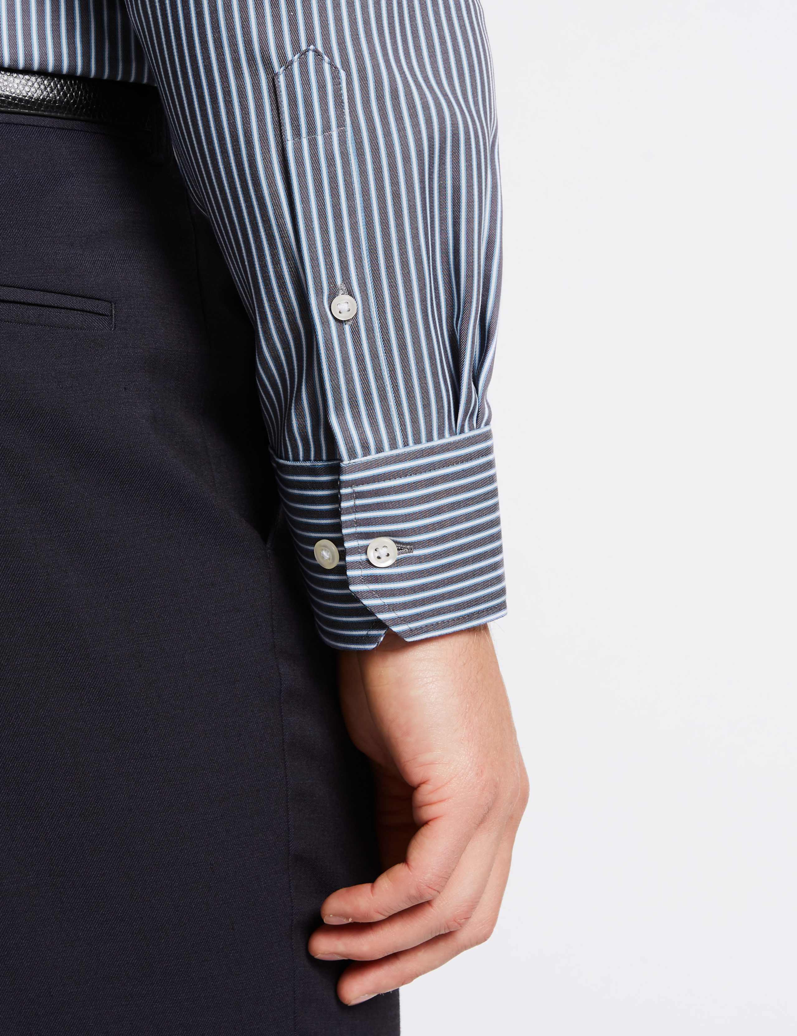 Pure Cotton Non-Iron Regular Fit Shirt 5 of 5