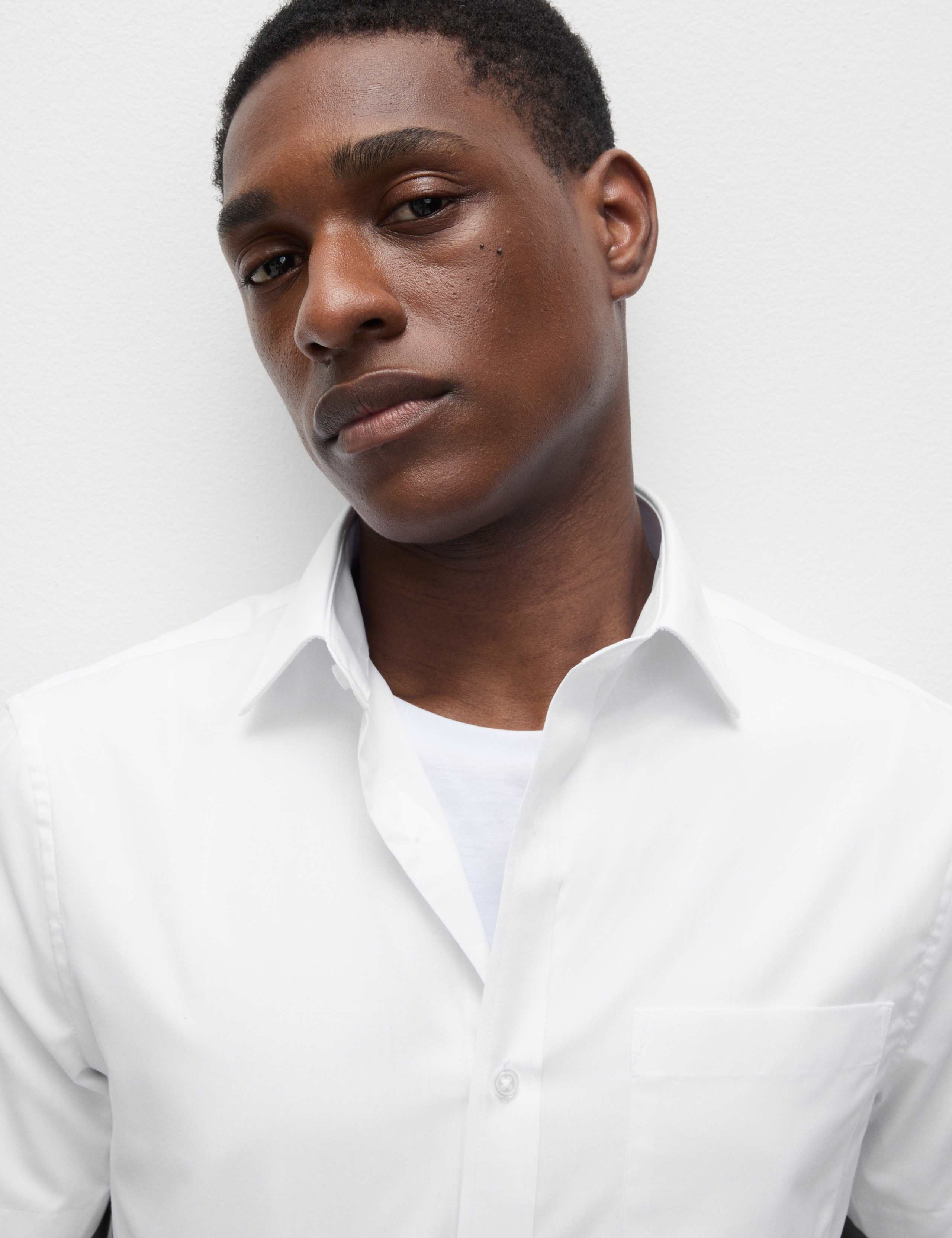 3 Pack Slim Fit Easy Iron Short Sleeve Shirts 4 of 6