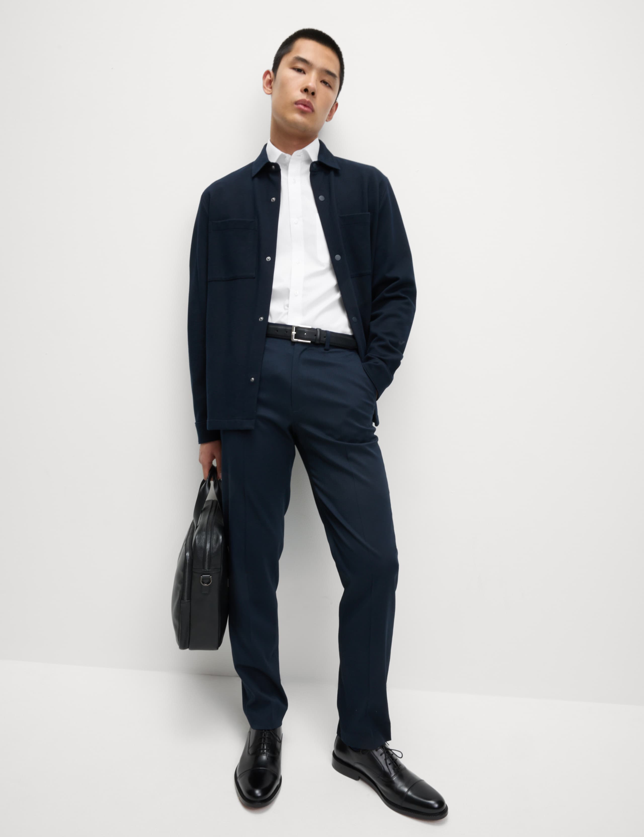 3 Pack Regular Fit Easy Iron Short Sleeve Shirts 3 of 5