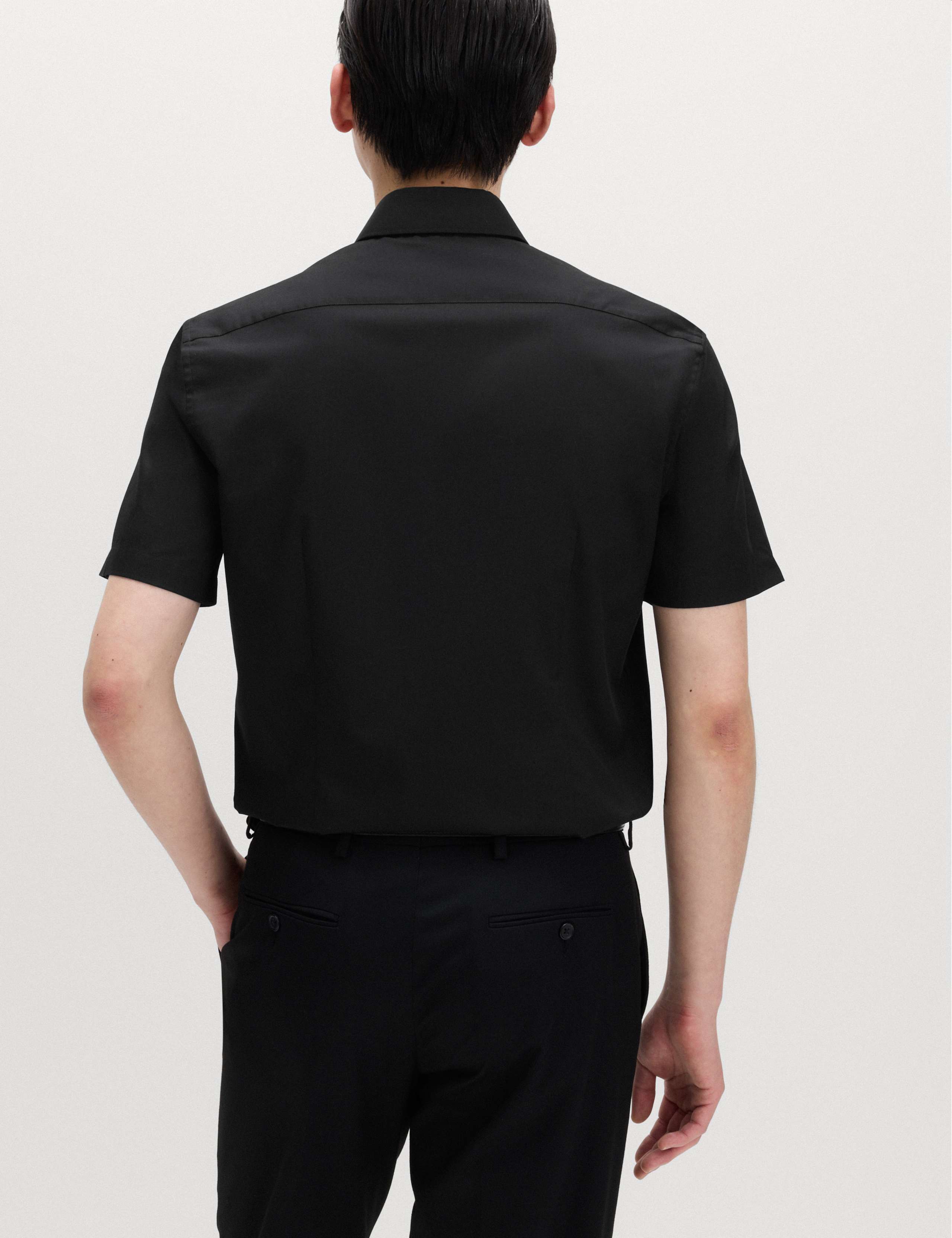 3 Pack Slim Fit Cotton Blend Short Sleeve Shirts 4 of 7