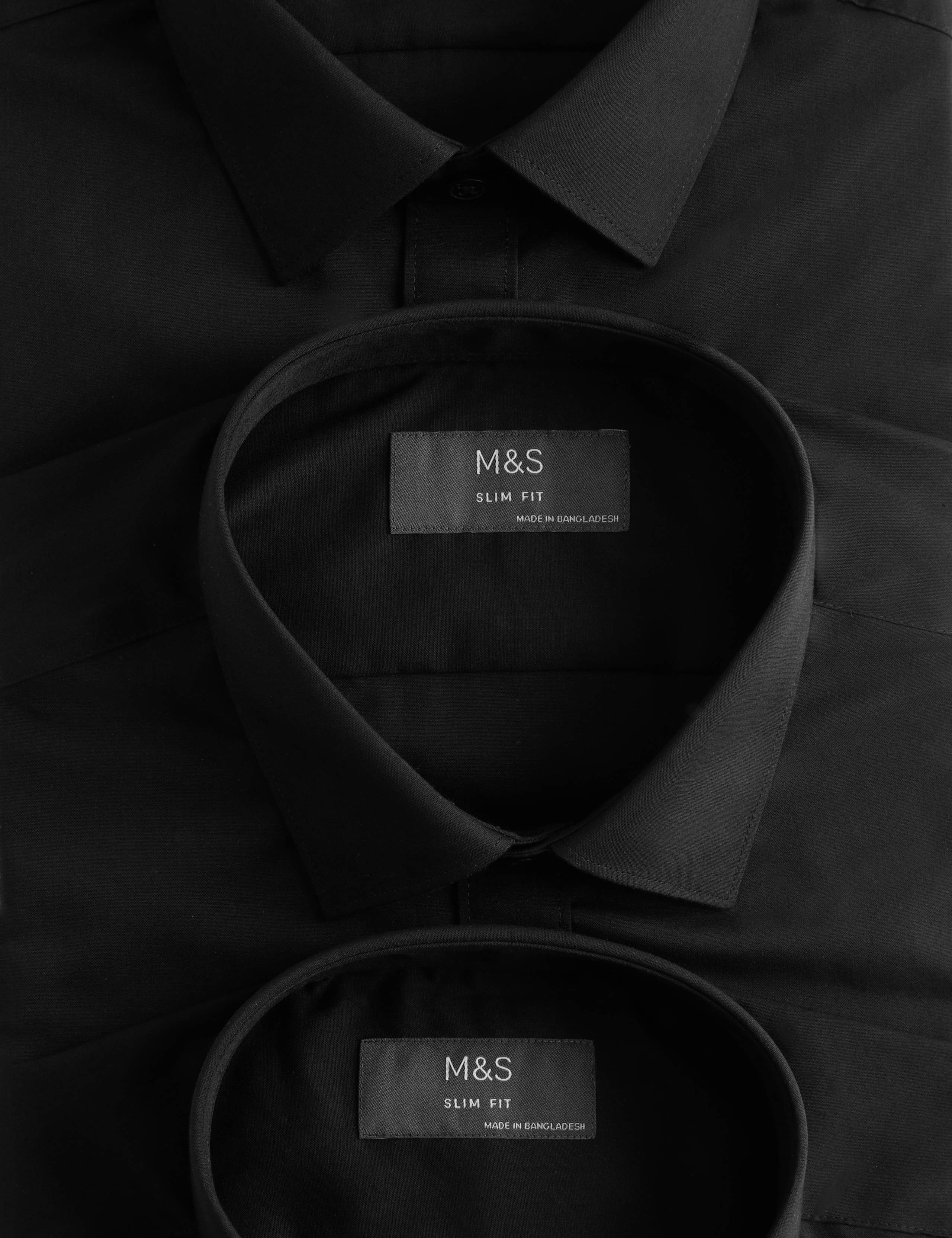 3 Pack Slim Fit Cotton Blend Short Sleeve Shirts 7 of 7