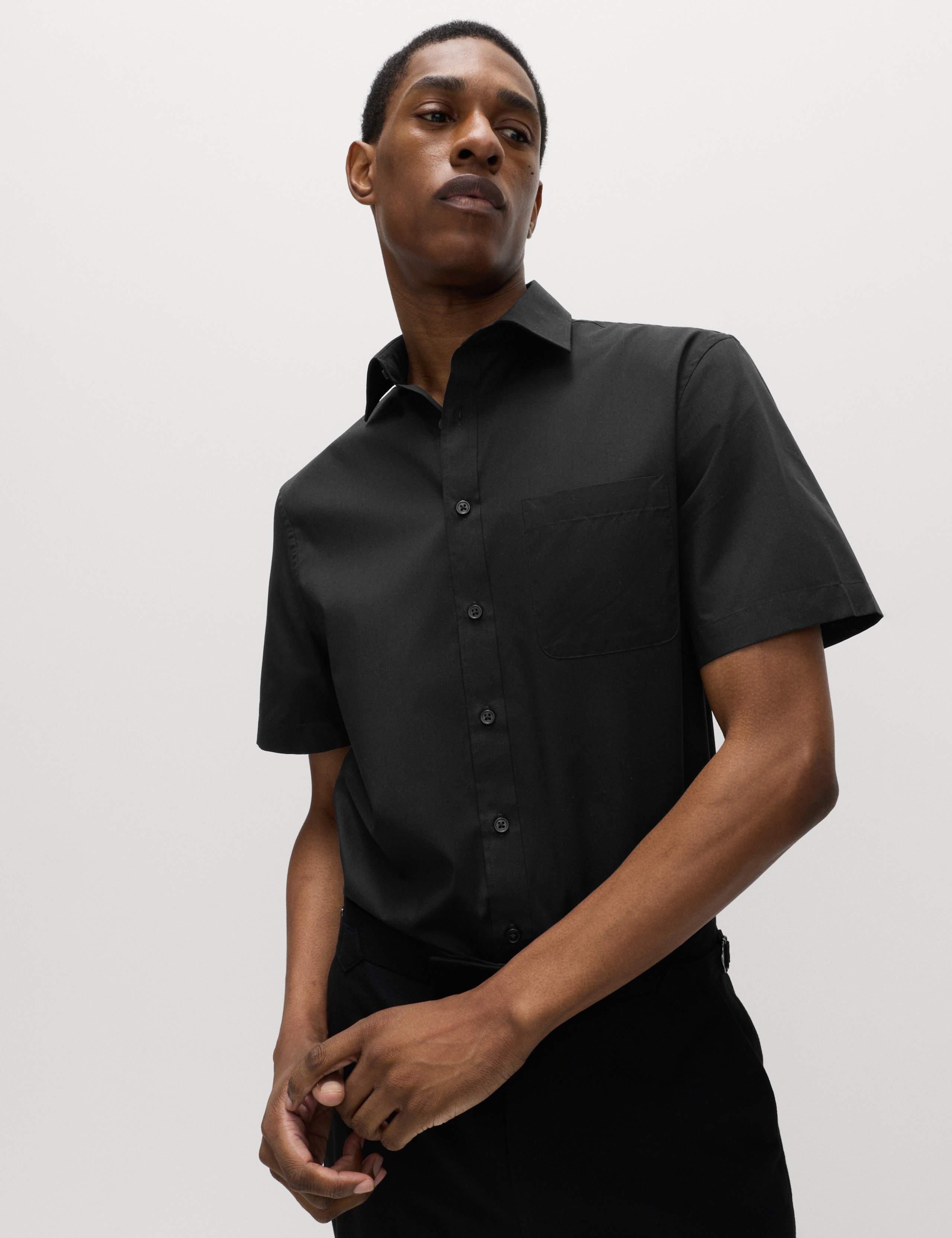 3 Pack Regular Fit Easy Iron Short Sleeve Shirts 7 of 8