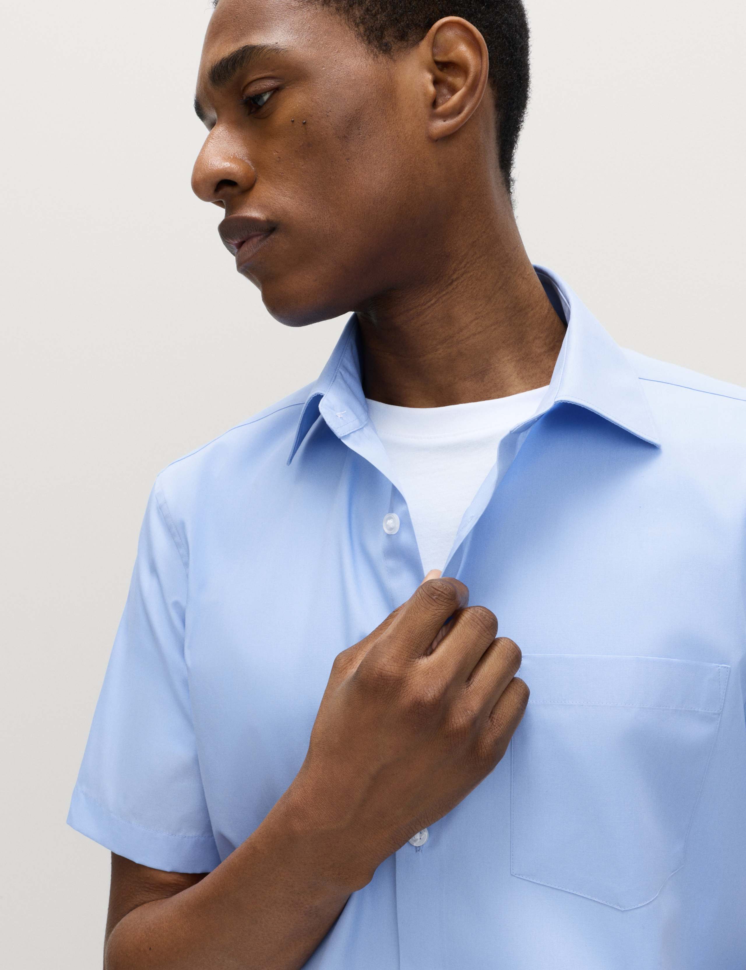 2 Pack Slim Fit Easy Iron Shirts 2 of 6