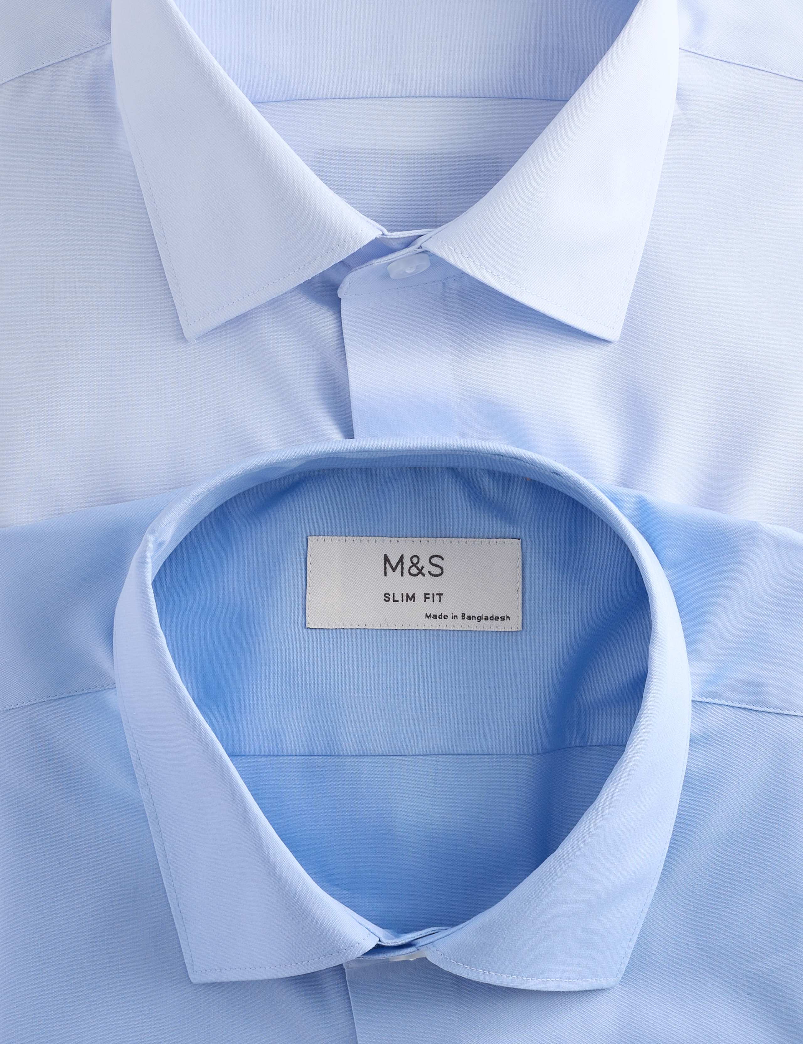 2 Pack Slim Fit Easy Iron Shirts 6 of 6