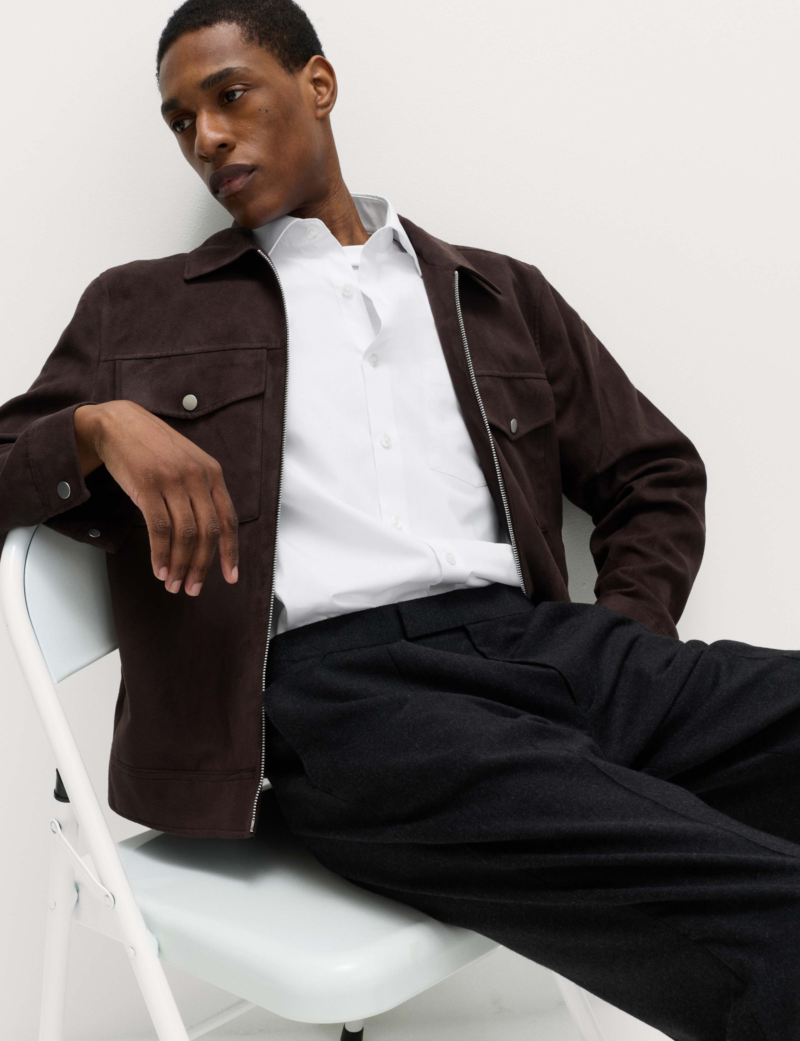 2 Pack Slim Fit Easy Iron Shirts 4 of 5