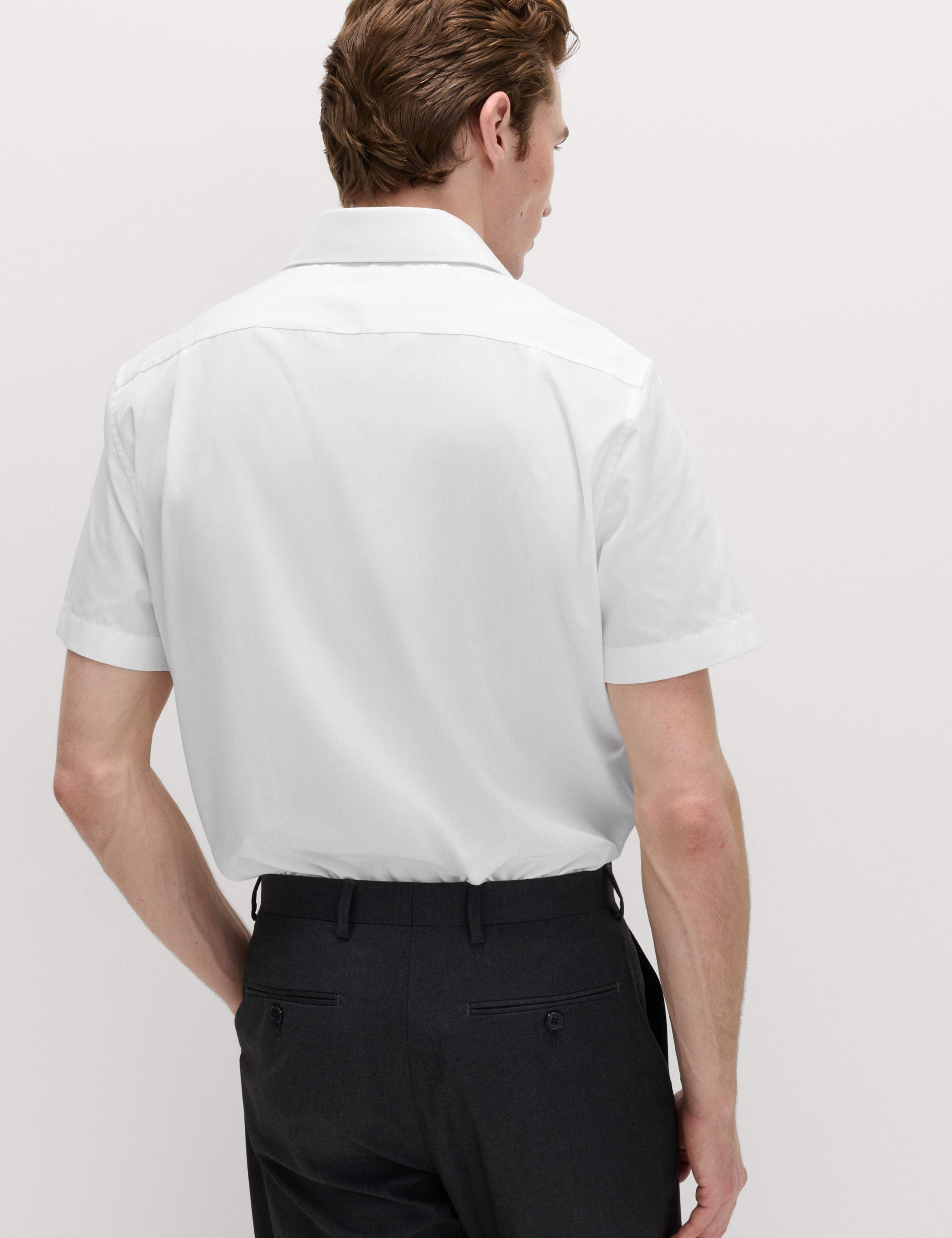 2 Pack Regular Fit Easy Iron Shirts 4 of 5