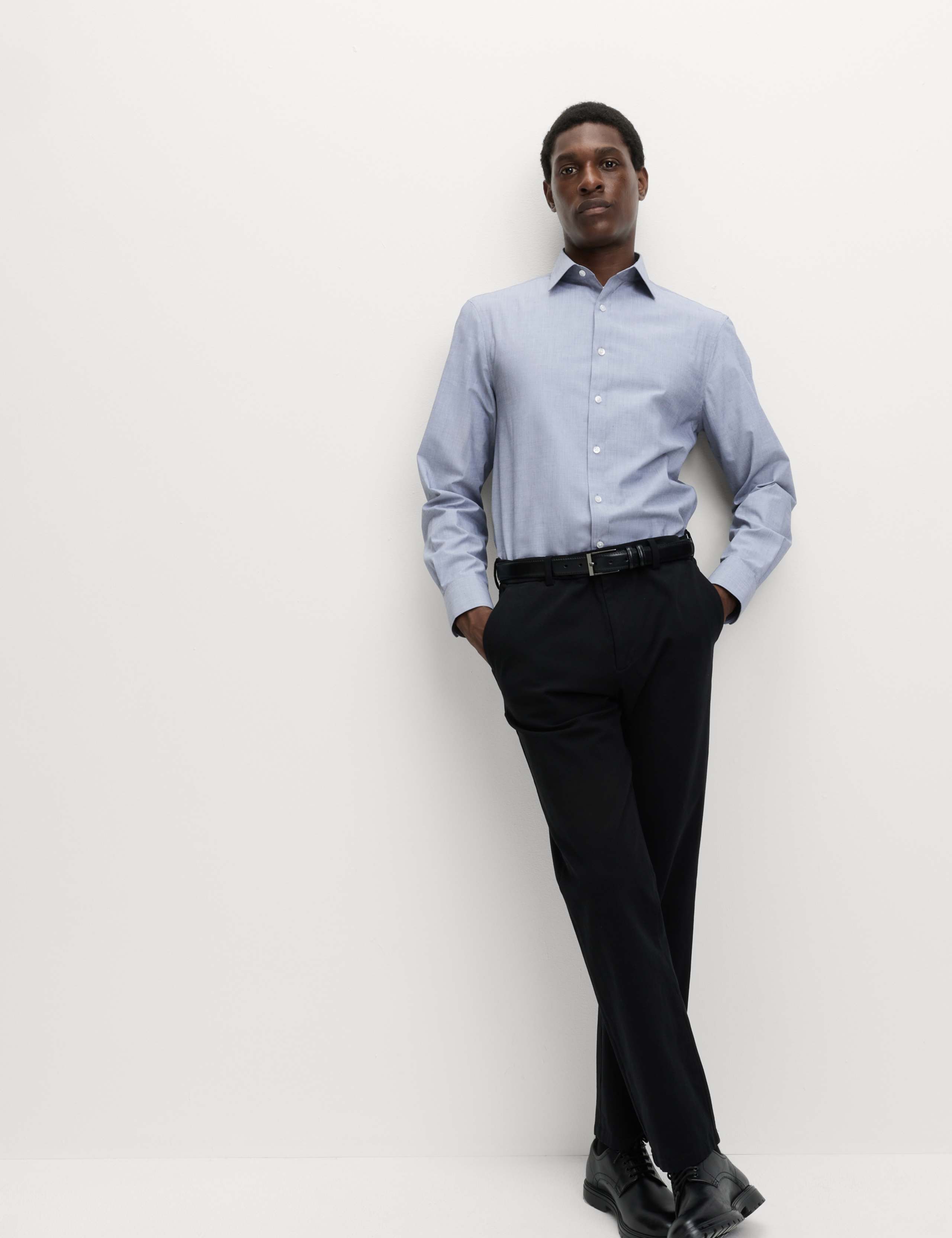 2 Pack Regular Fit Easy Iron Printed Shirts 4 of 7