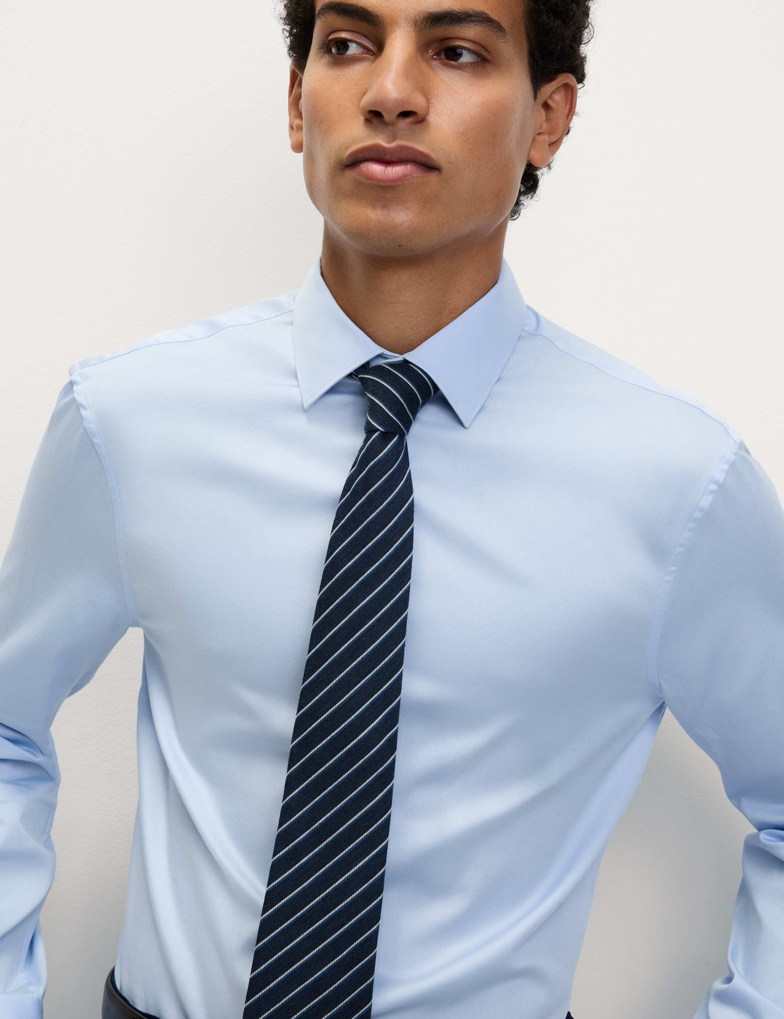 Regular Fit Pure Cotton Stretch Shirt 4 of 7