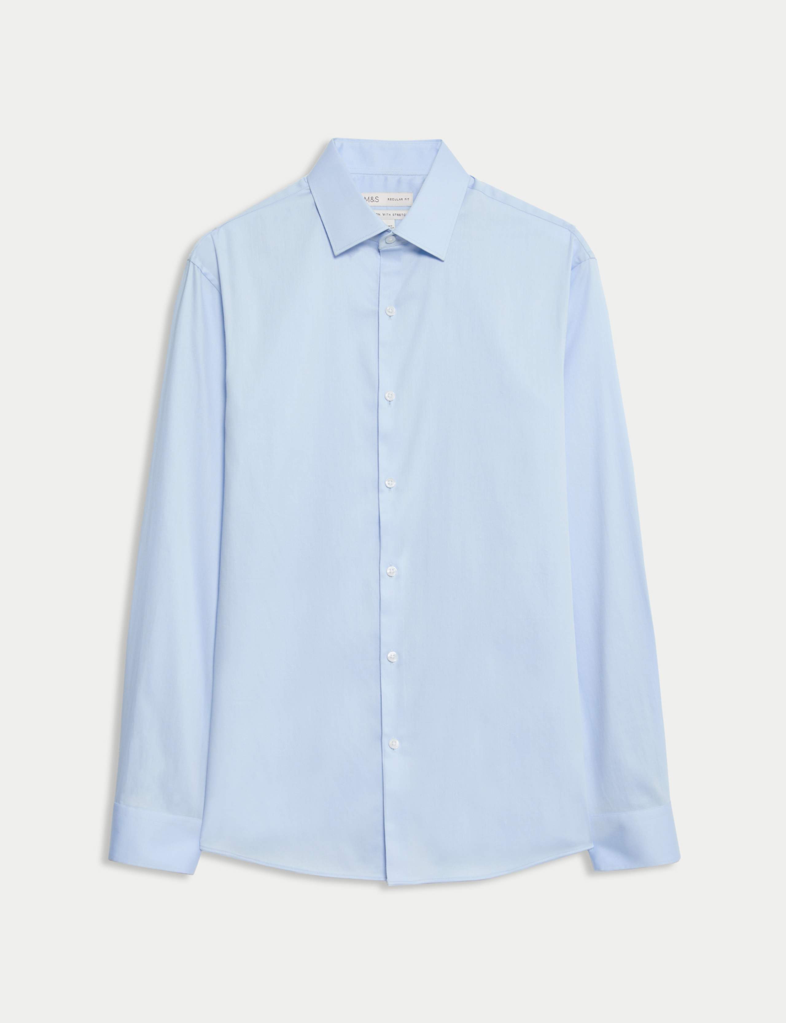 Regular Fit Pure Cotton Stretch Shirt 2 of 7