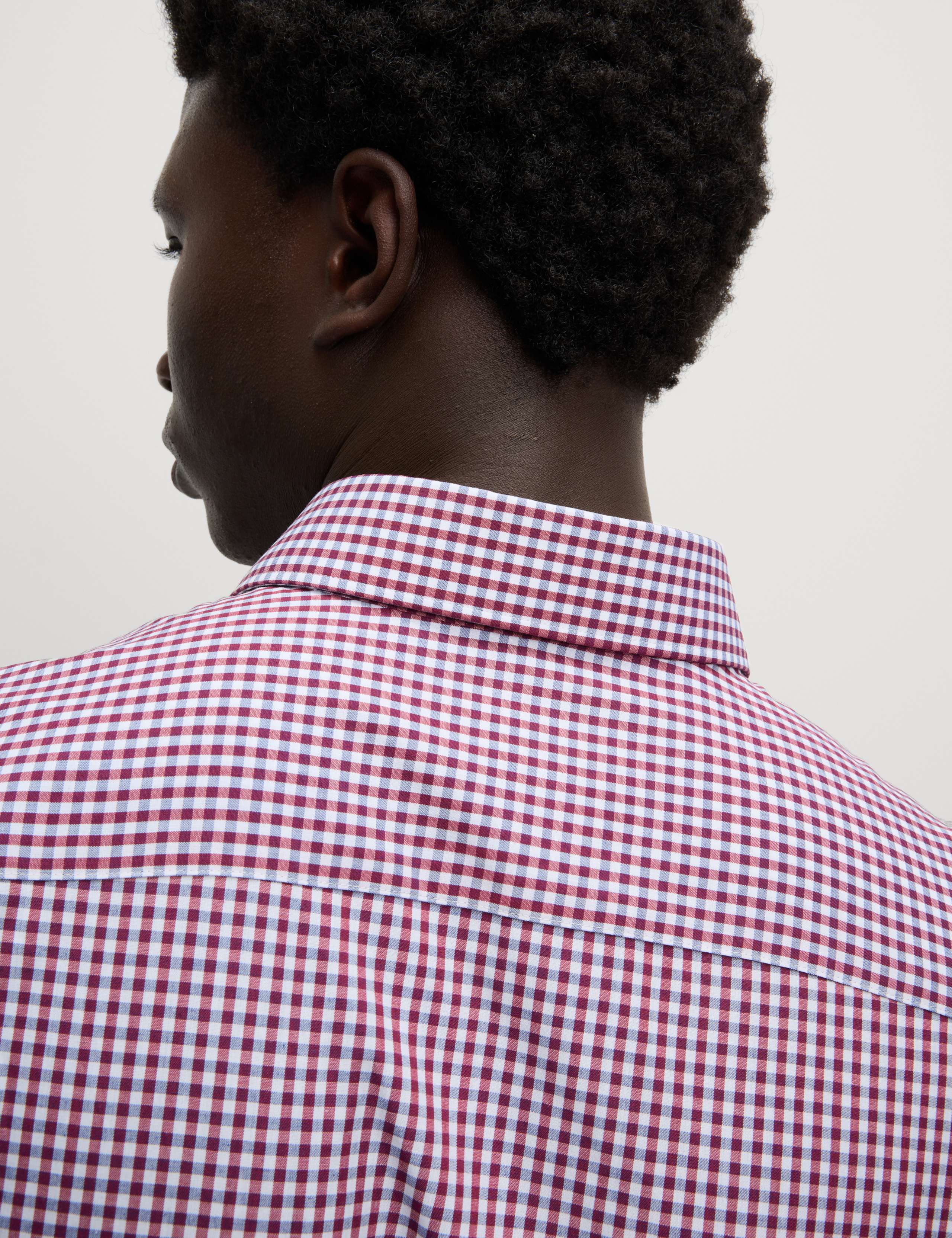 2 Pack Regular Fit Easy Iron Check Shirts 7 of 8