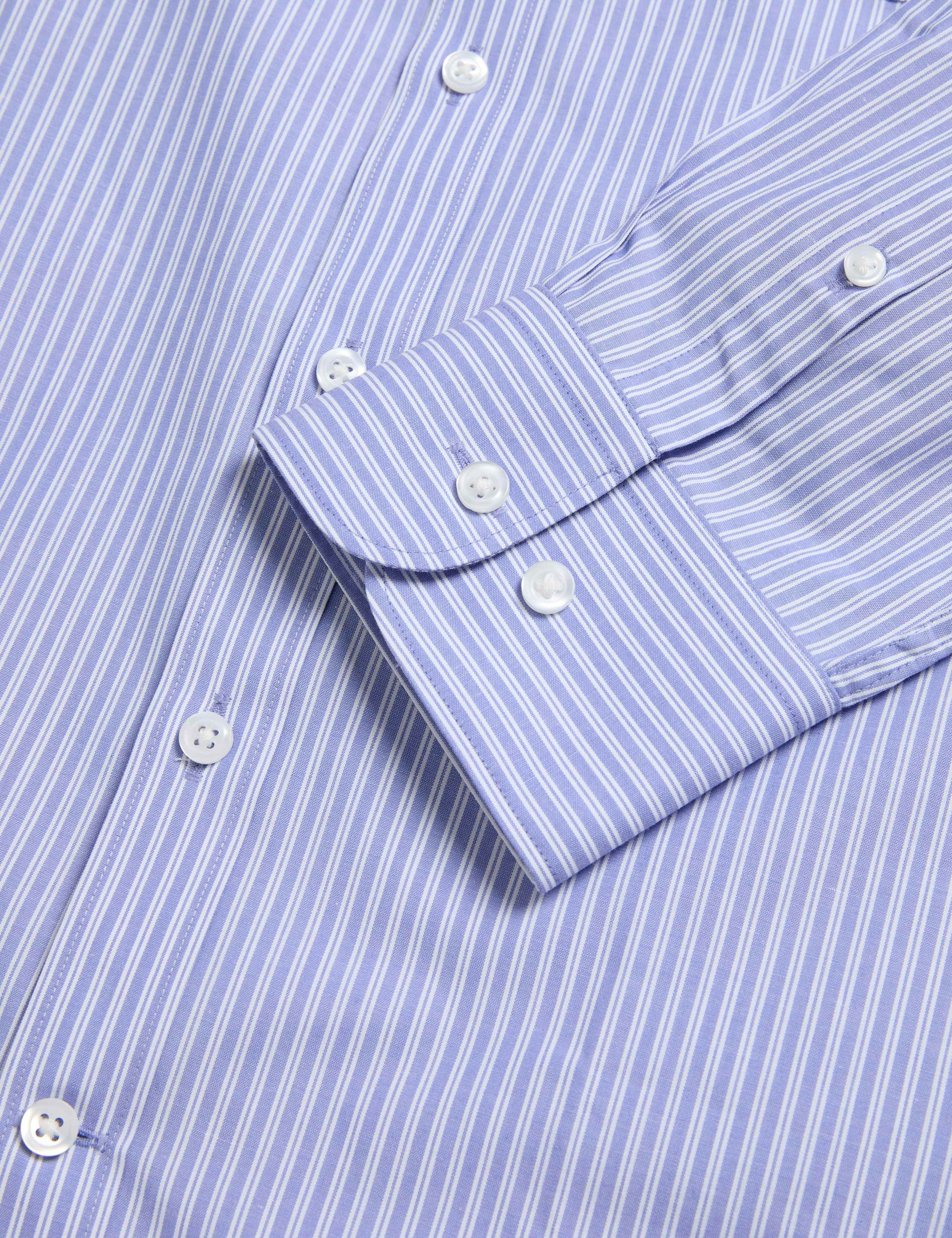 2pk Regular Fit Easy Iron Striped Shirts 7 of 7