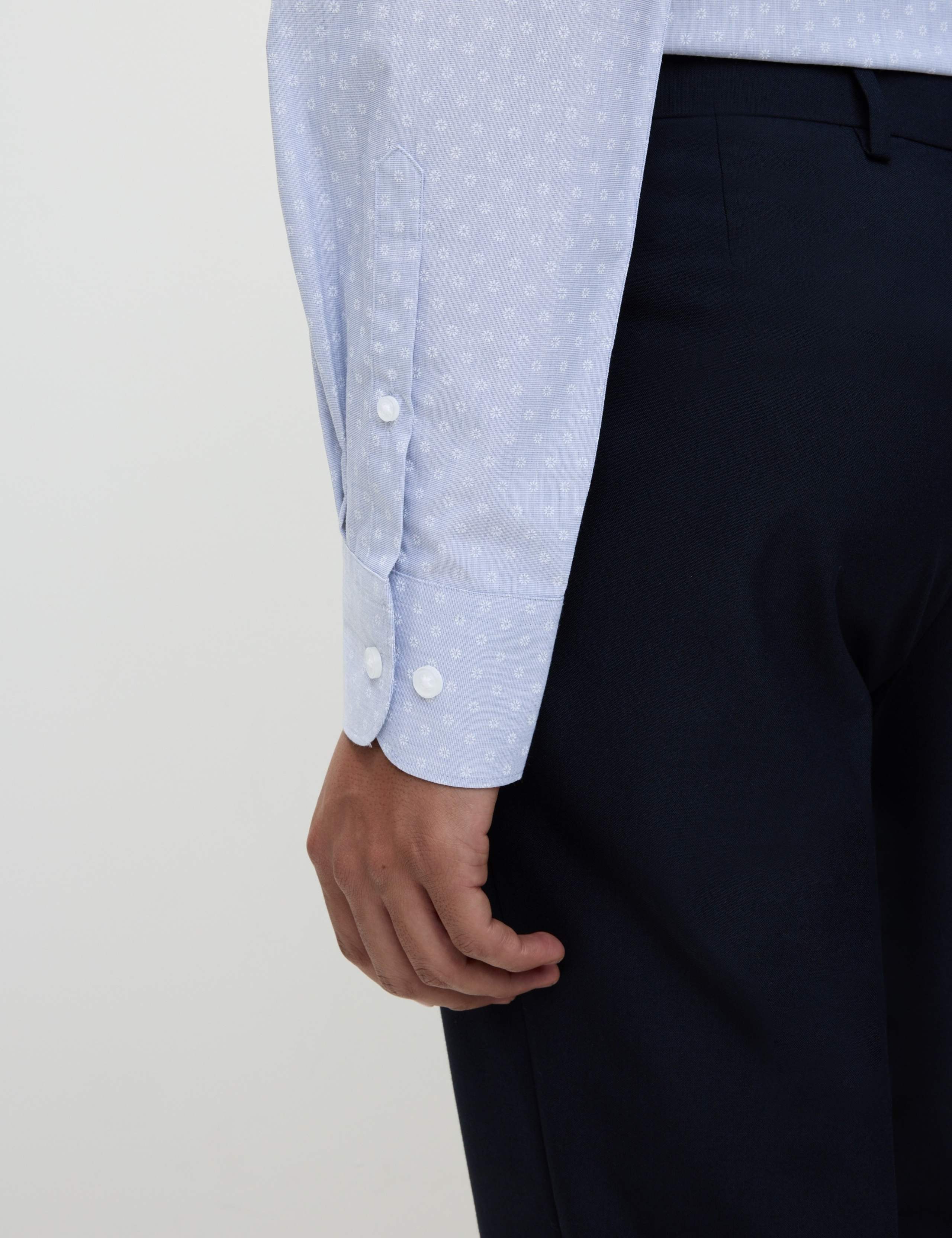 2 Pack Regular Fit Easy Iron Cotton Blend Shirts 4 of 7