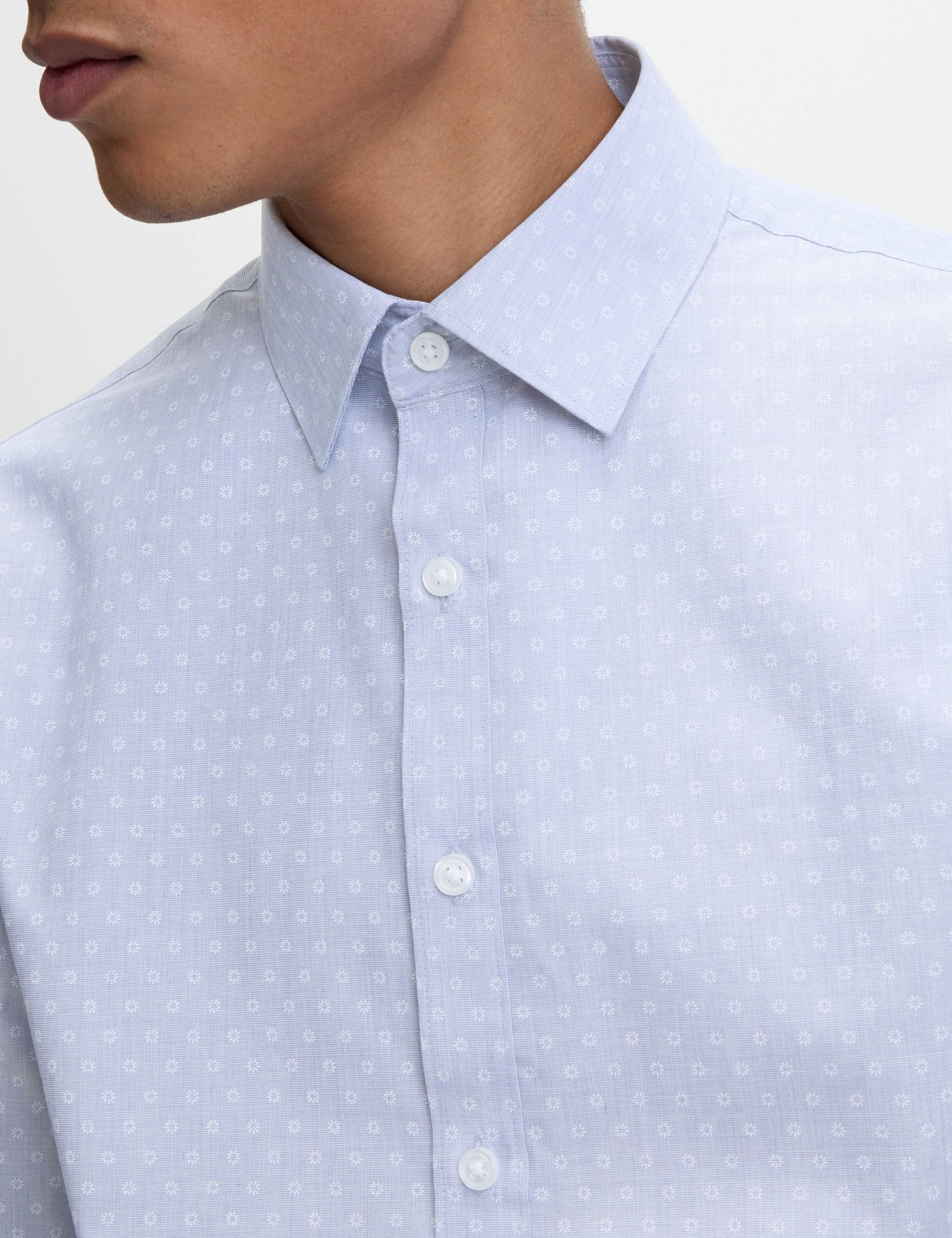 2pk Regular Fit Easy Iron Cotton Blend Shirts 2 of 7