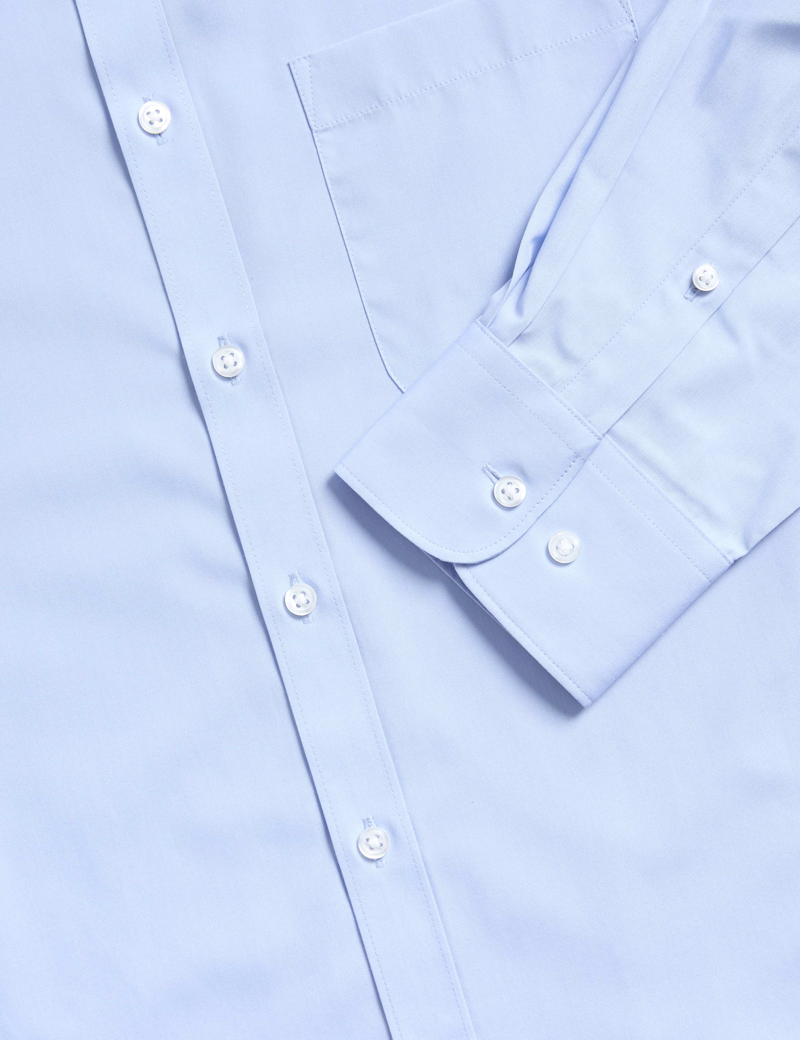 2pk Regular Fit Easy Iron Cotton Blend Shirts 7 of 7