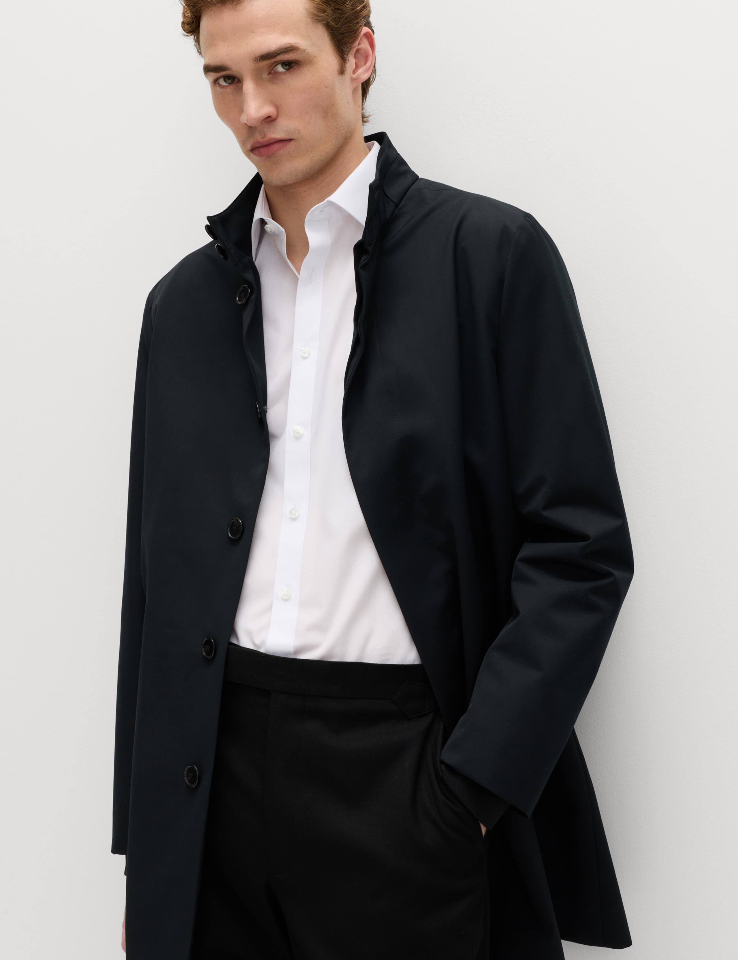 2 Pack Regular Fit Easy Iron Cotton Blend Shirts 5 of 6