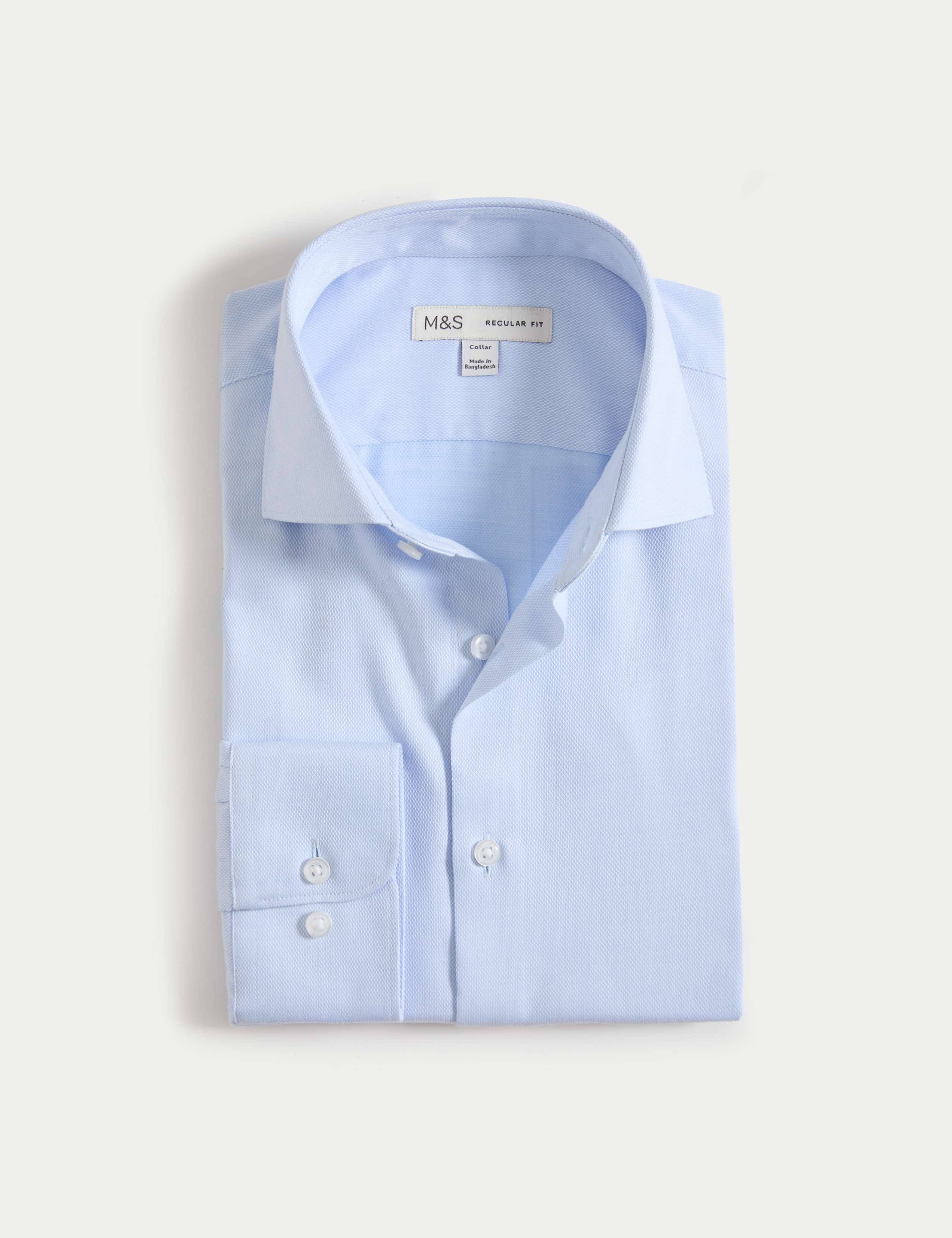 Non Iron Regular Fit Cotton Blend Shirt 2 of 6