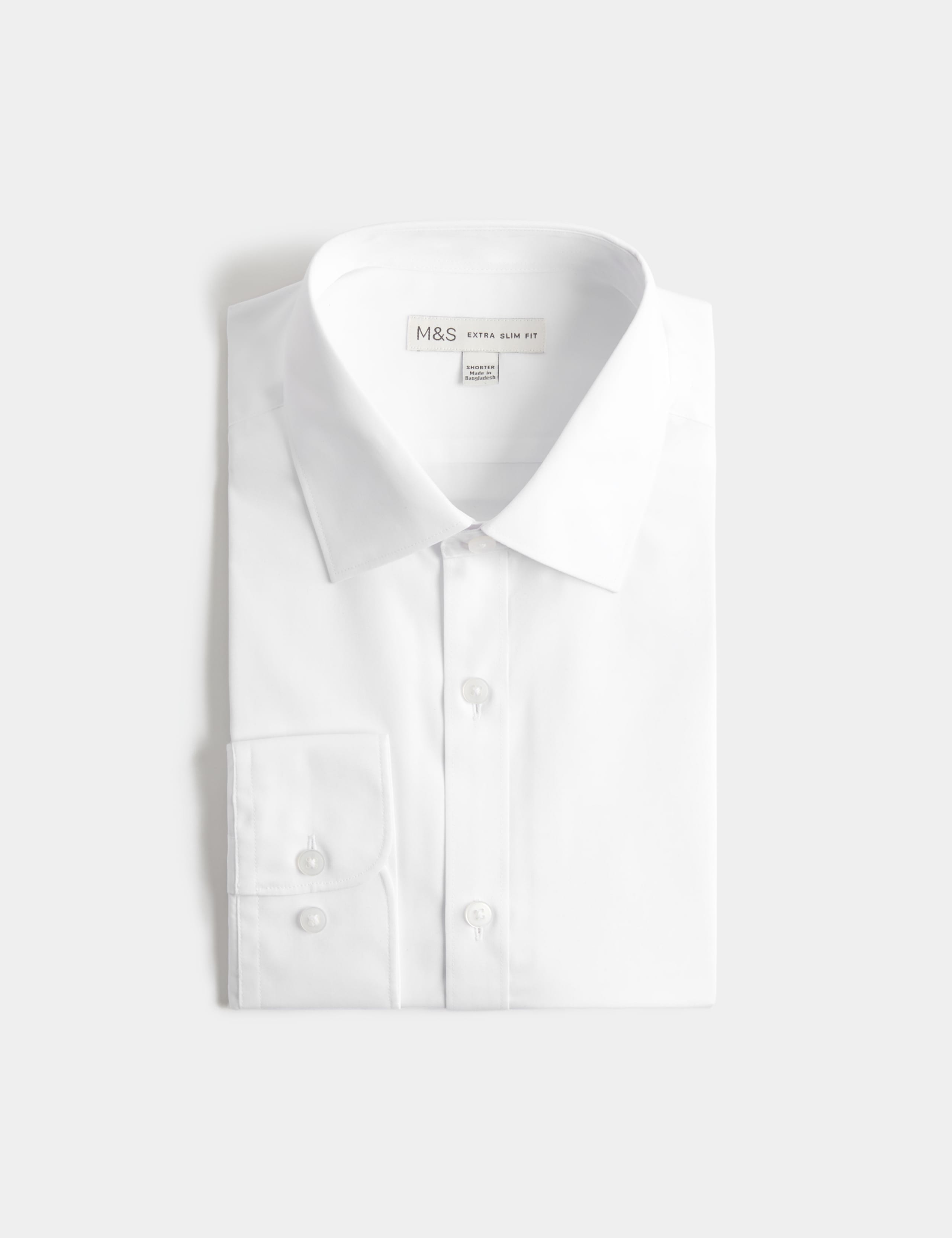 Extra Slim Fit Cotton Blend Shirt 1 of 2