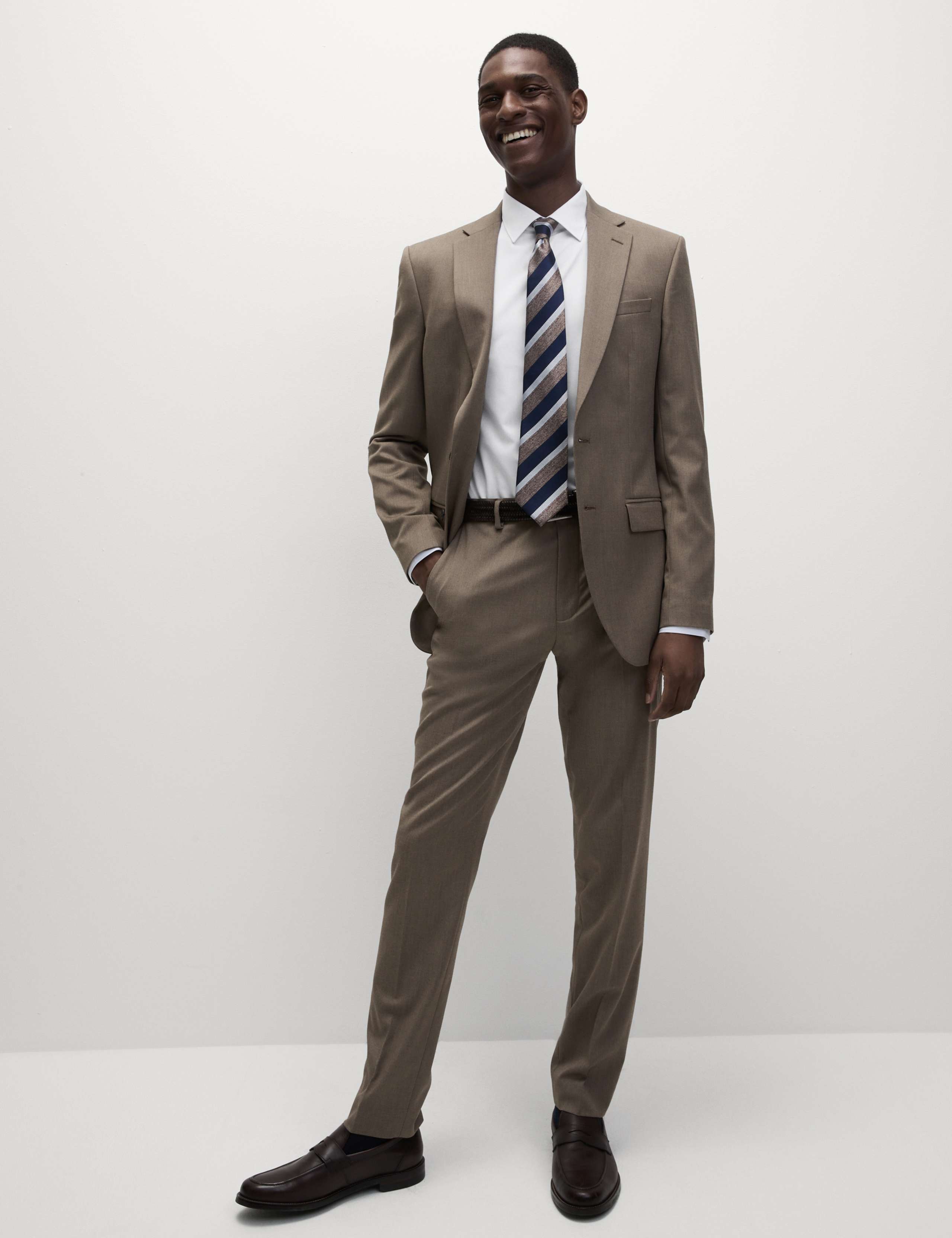 Skinny Fit Easy Iron Cotton Blend Shirt 5 of 8