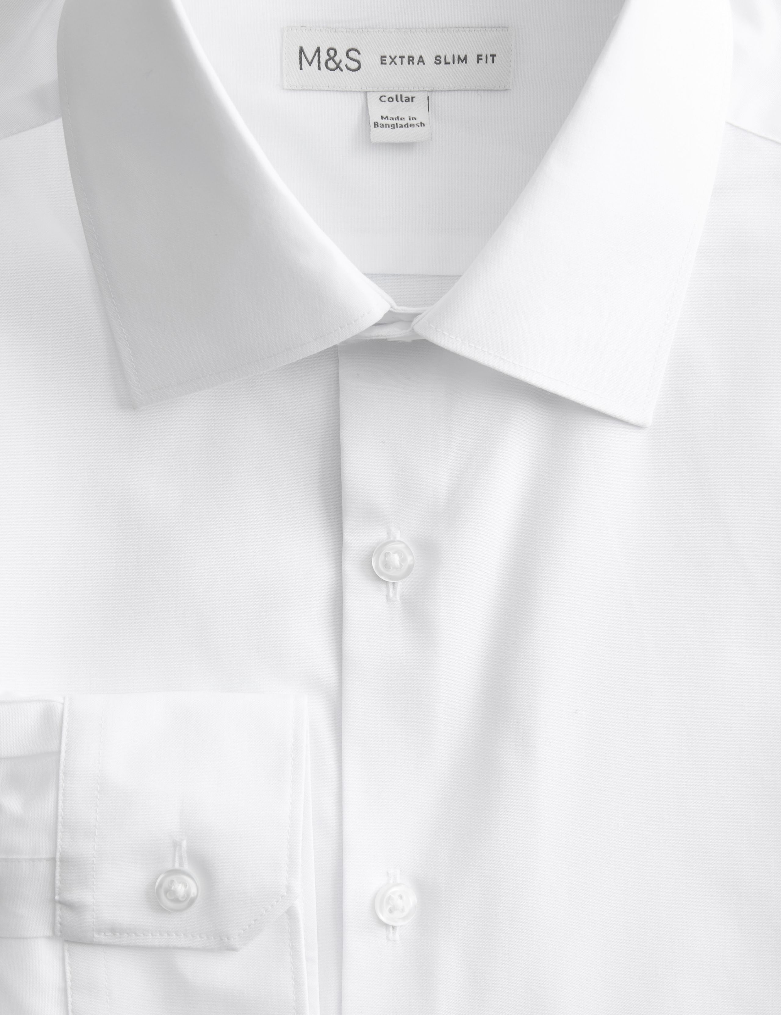 Extra Slim Fit Easy Iron Cotton Blend Shirt 8 of 8