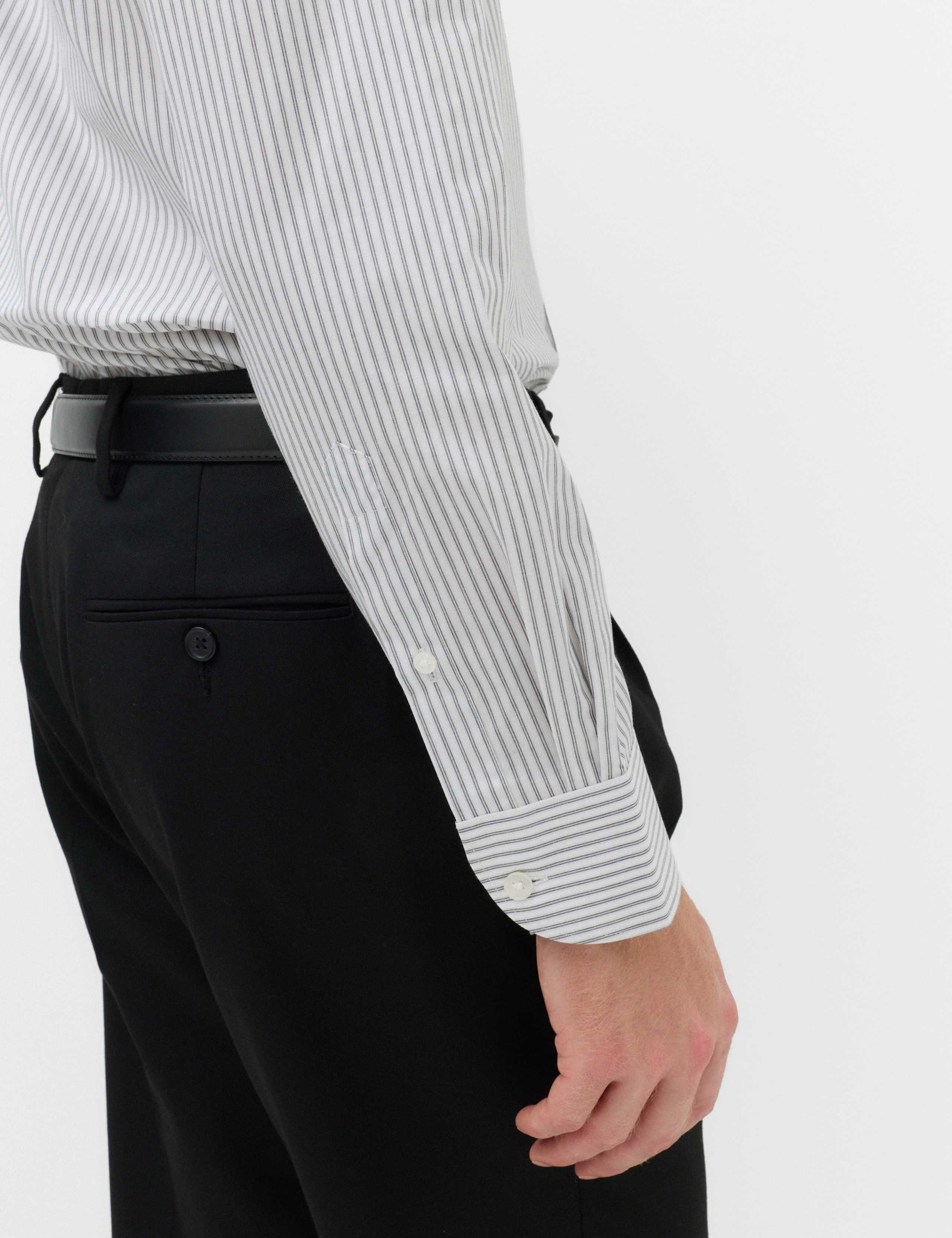 Regular Fit Pure Cotton Striped Shirt 4 of 7