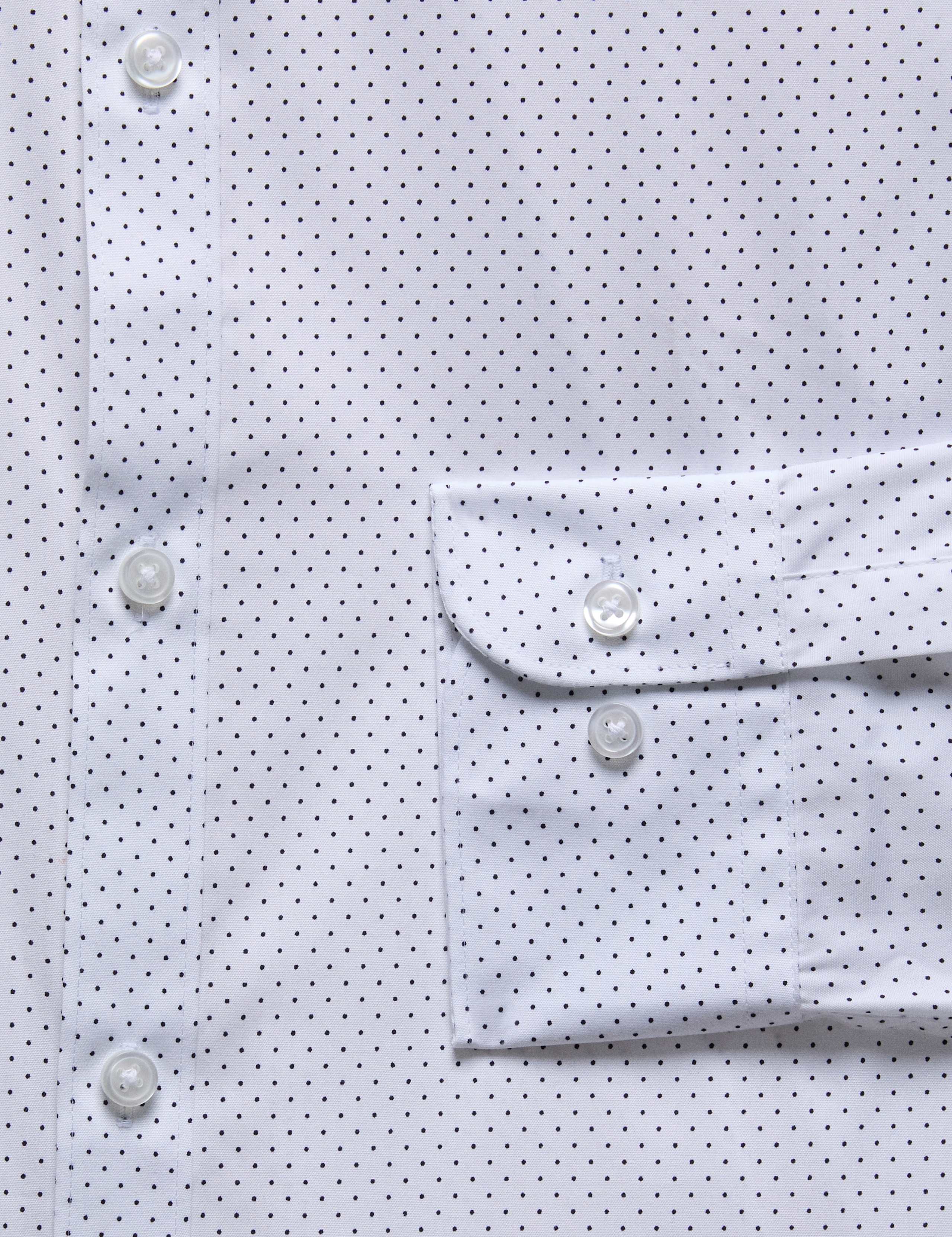 Regular Easy Iron Cotton Blend Striped Shirt 2 of 2