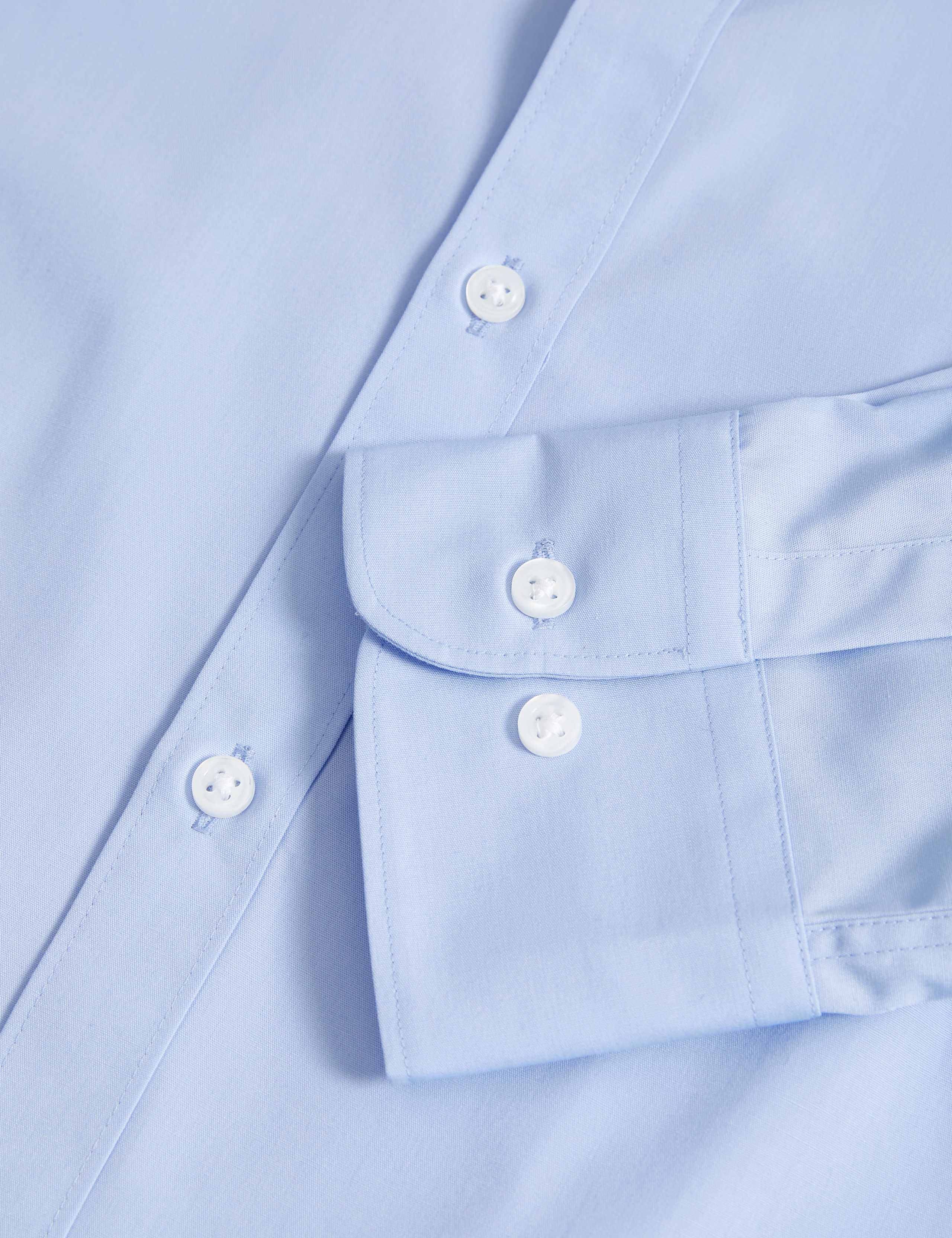 Slim Fit Easy Iron Cotton Blend Shirt 3 of 5