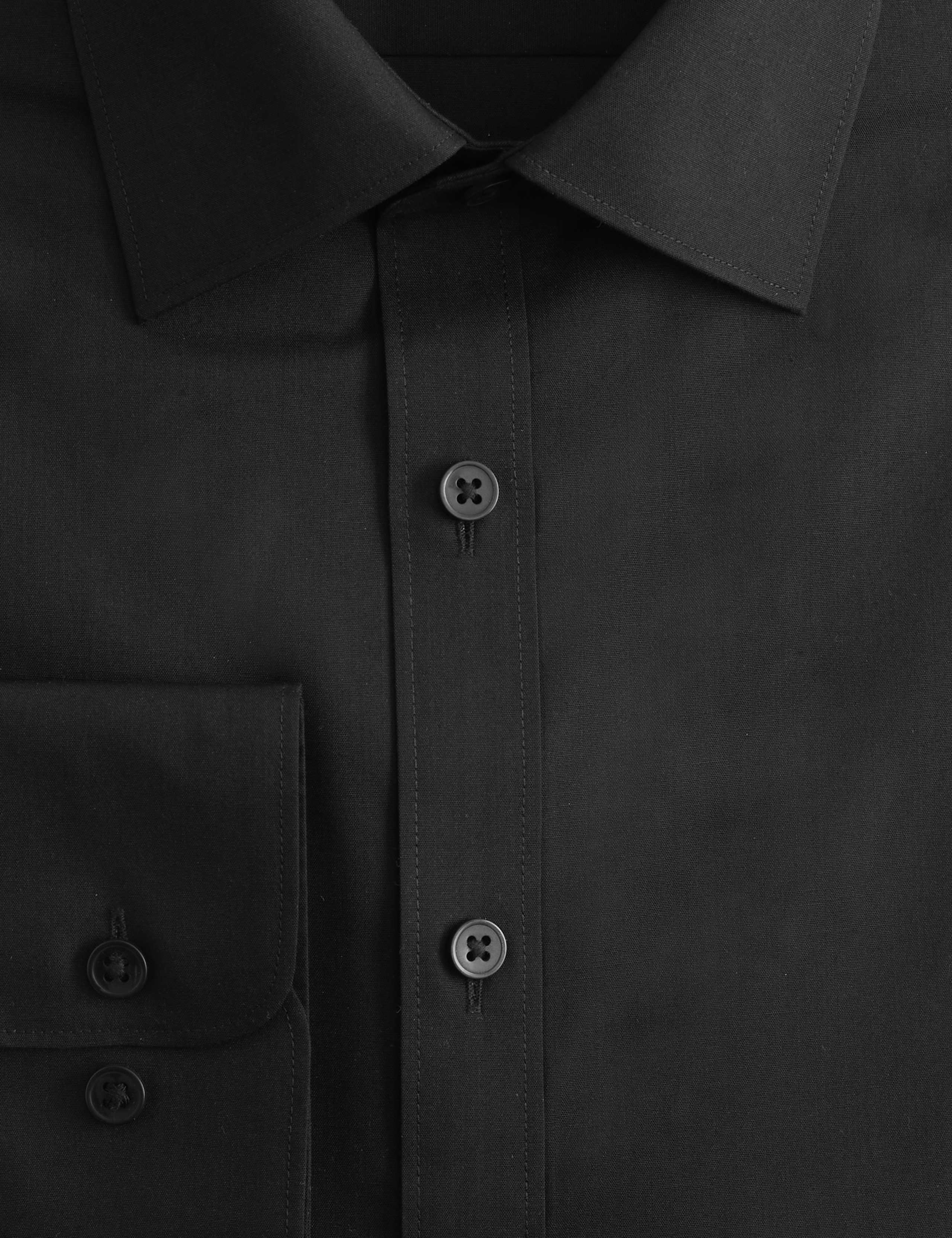 Slim Fit Easy Iron Cotton Blend Shirt 3 of 3