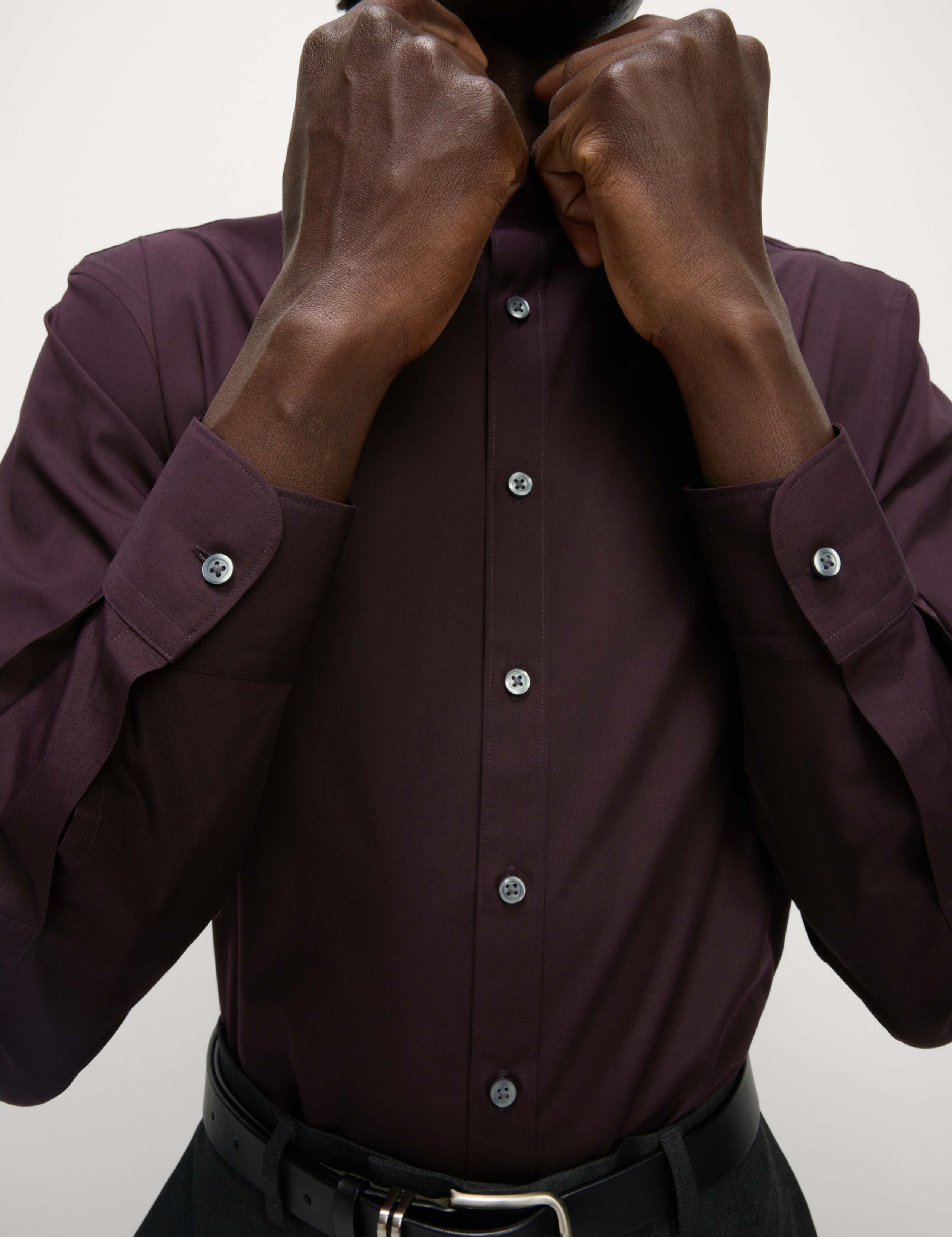 Regular Fit Easy Iron Cotton Blend Shirt 6 of 8