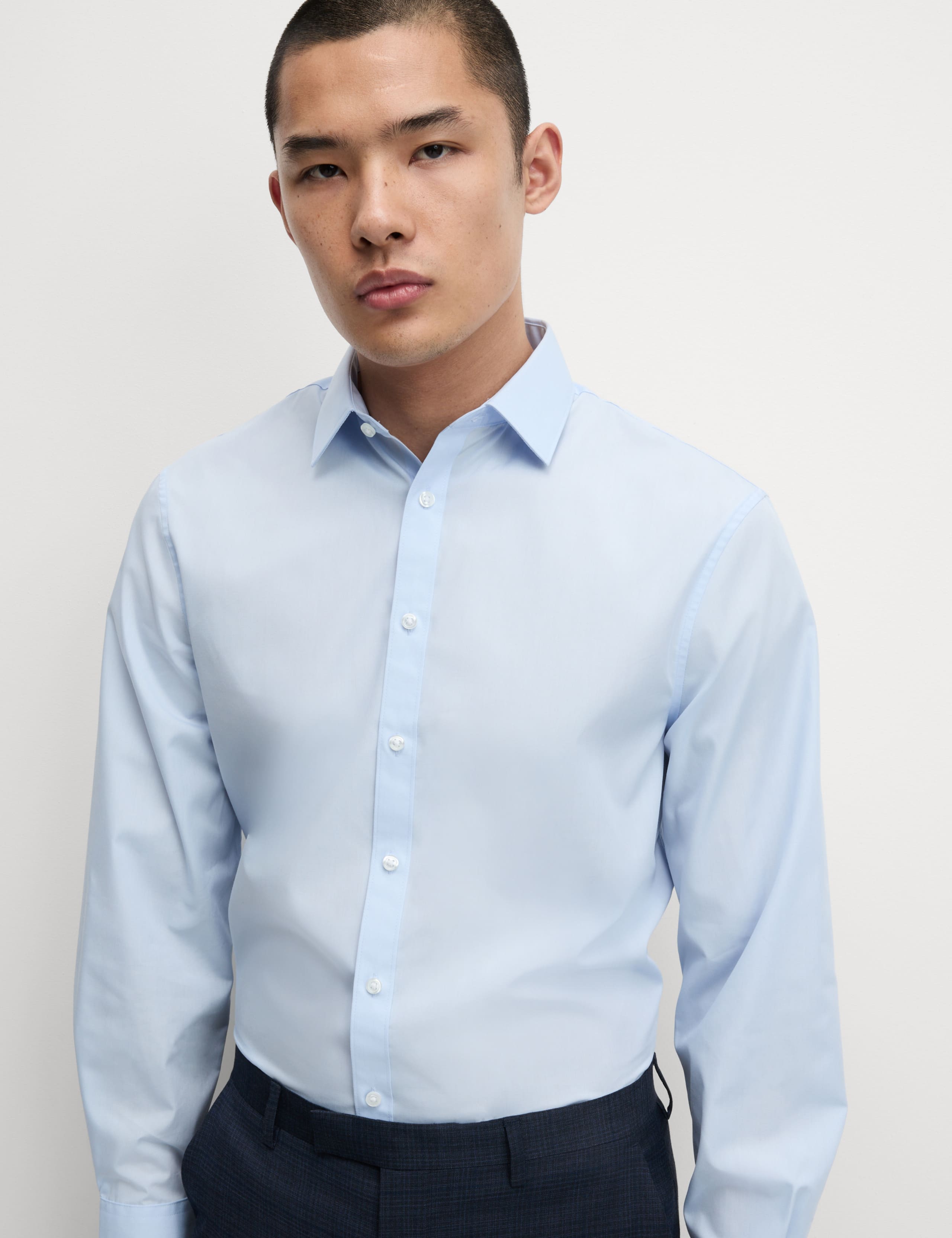 Regular Fit Easy Iron Cotton Blend Shirt 4 of 6