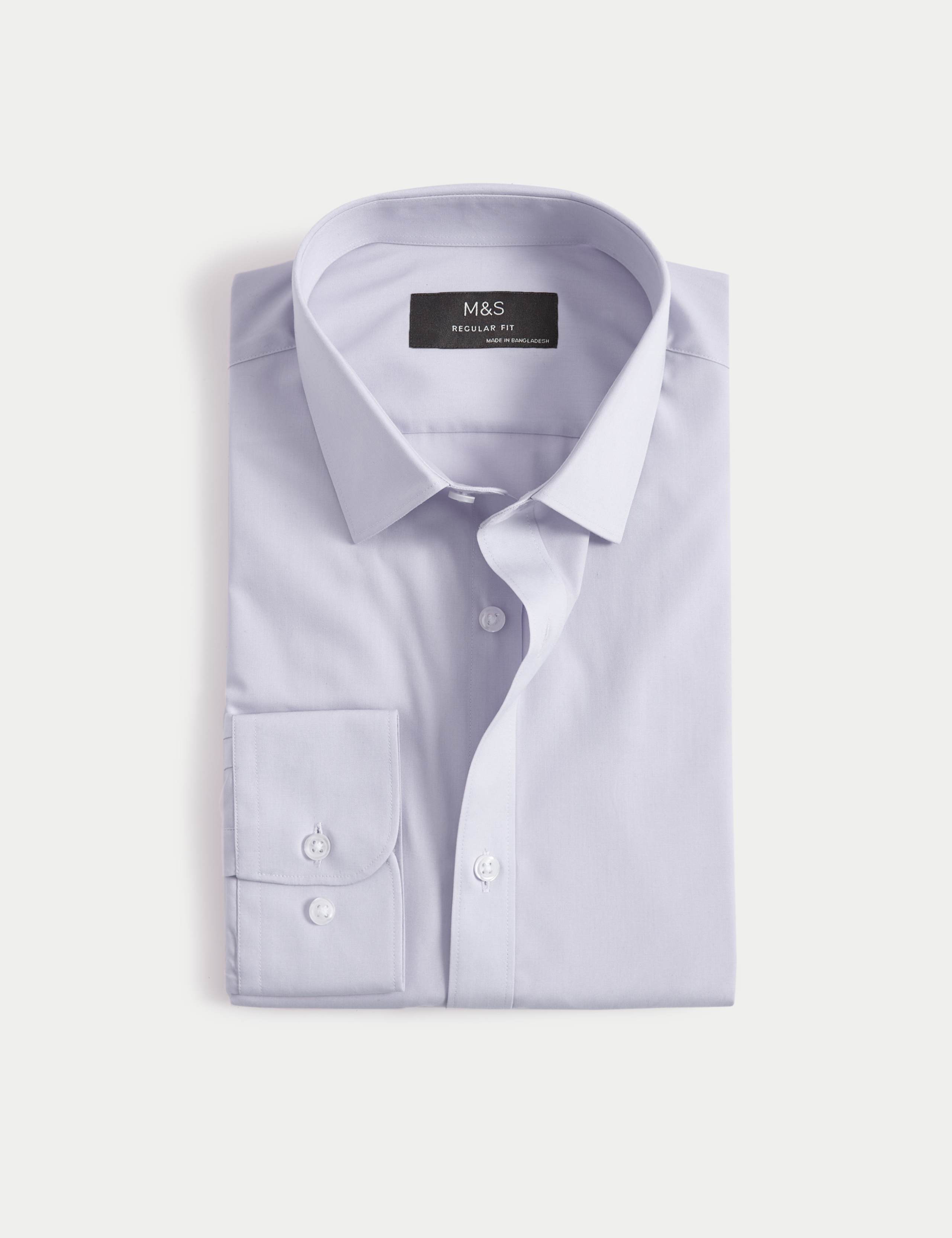 Regular Fit Easy Iron Cotton Blend Shirt 2 of 6