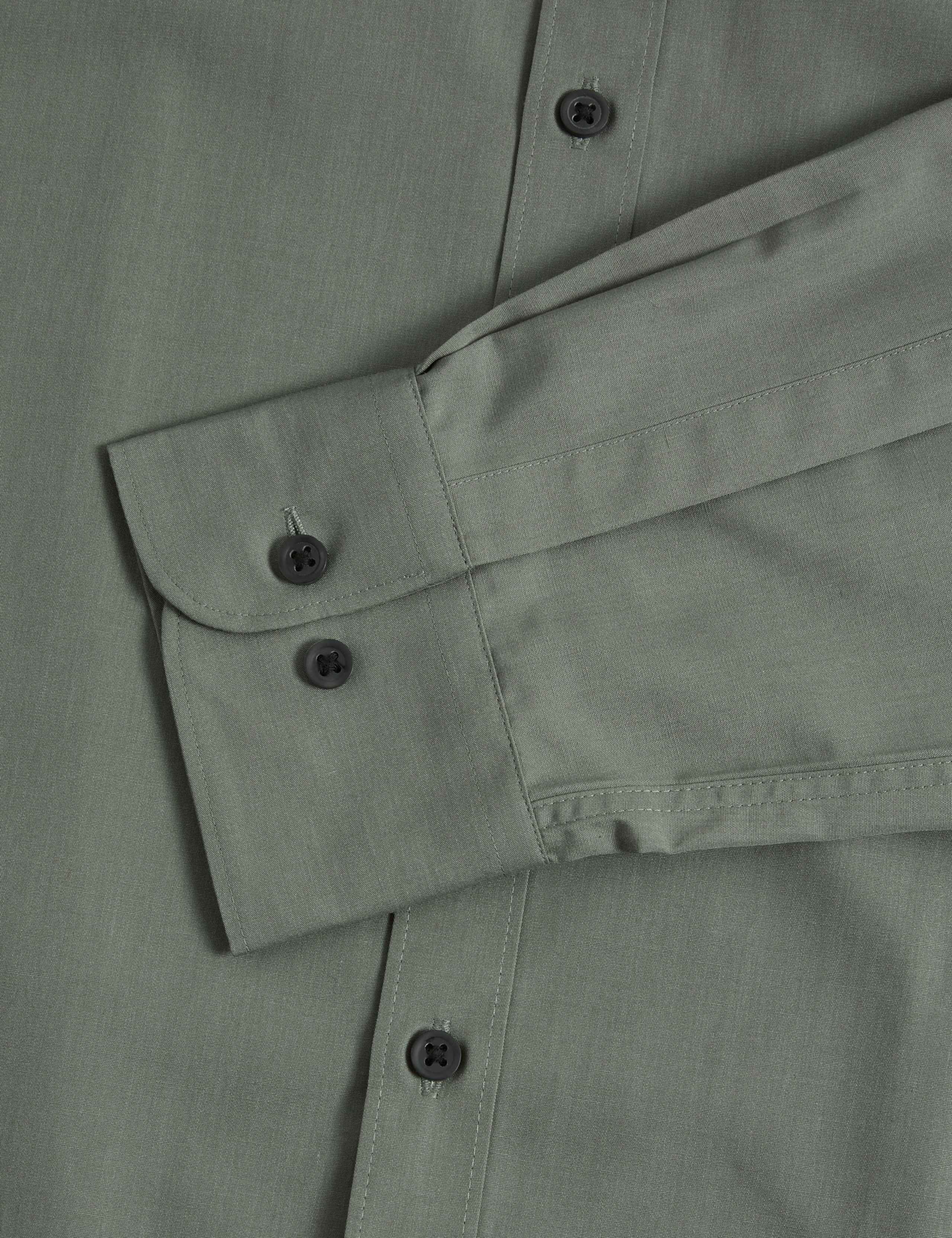Regular Fit Easy Iron Cotton Blend Shirt 3 of 8