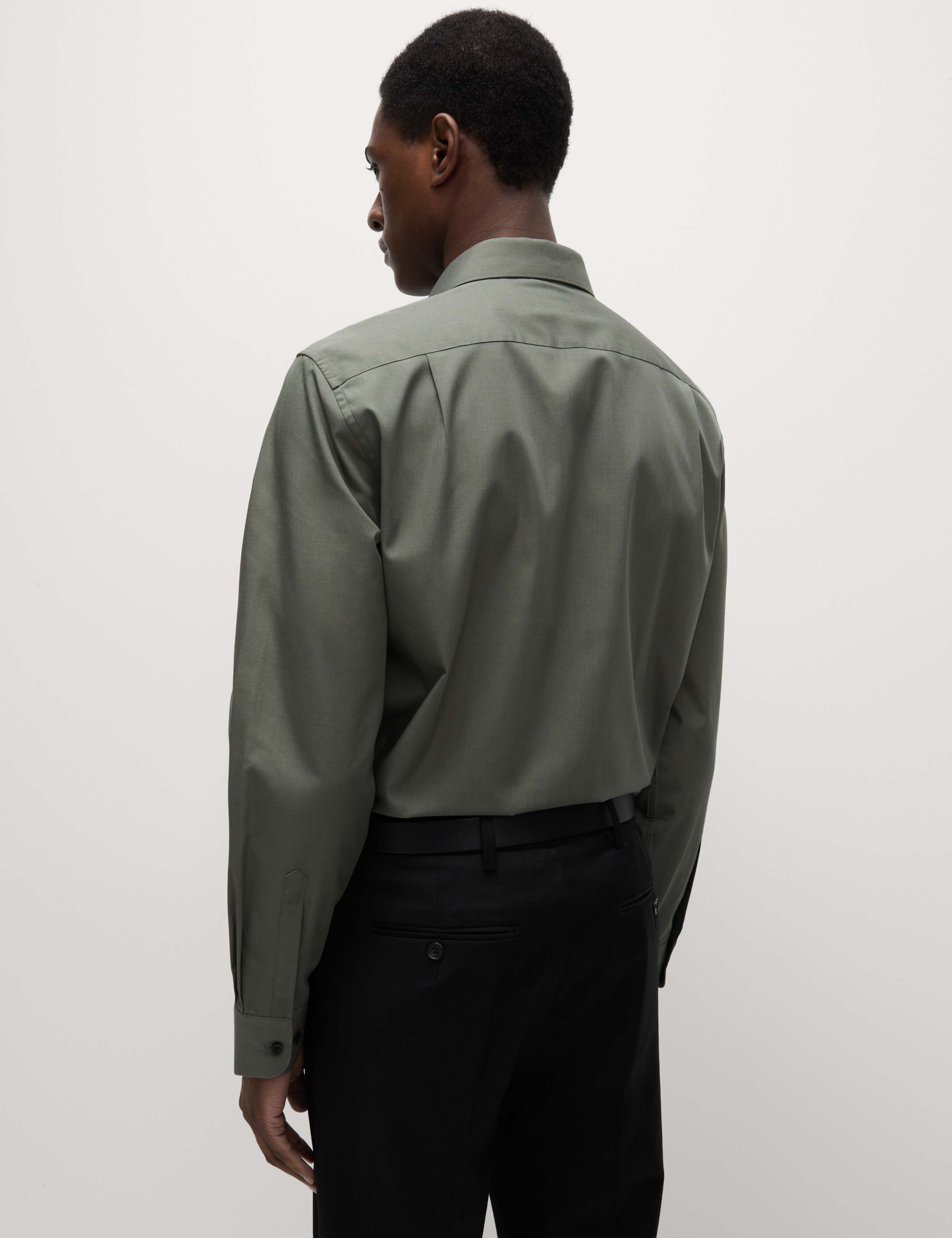 Regular Fit Easy Iron Cotton Blend Shirt 8 of 8