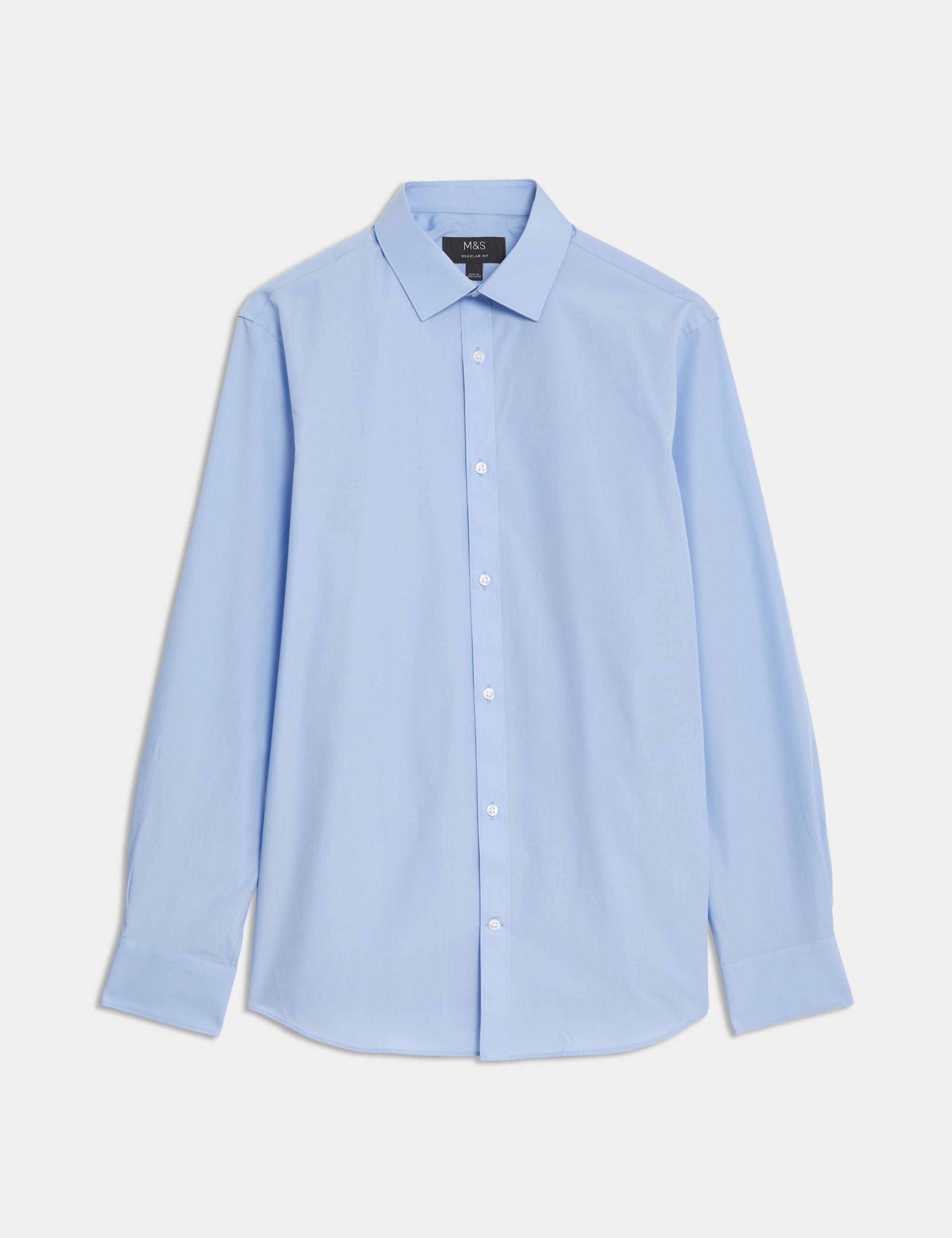 Regular Fit Easy Iron Cotton Blend Shirt 2 of 7