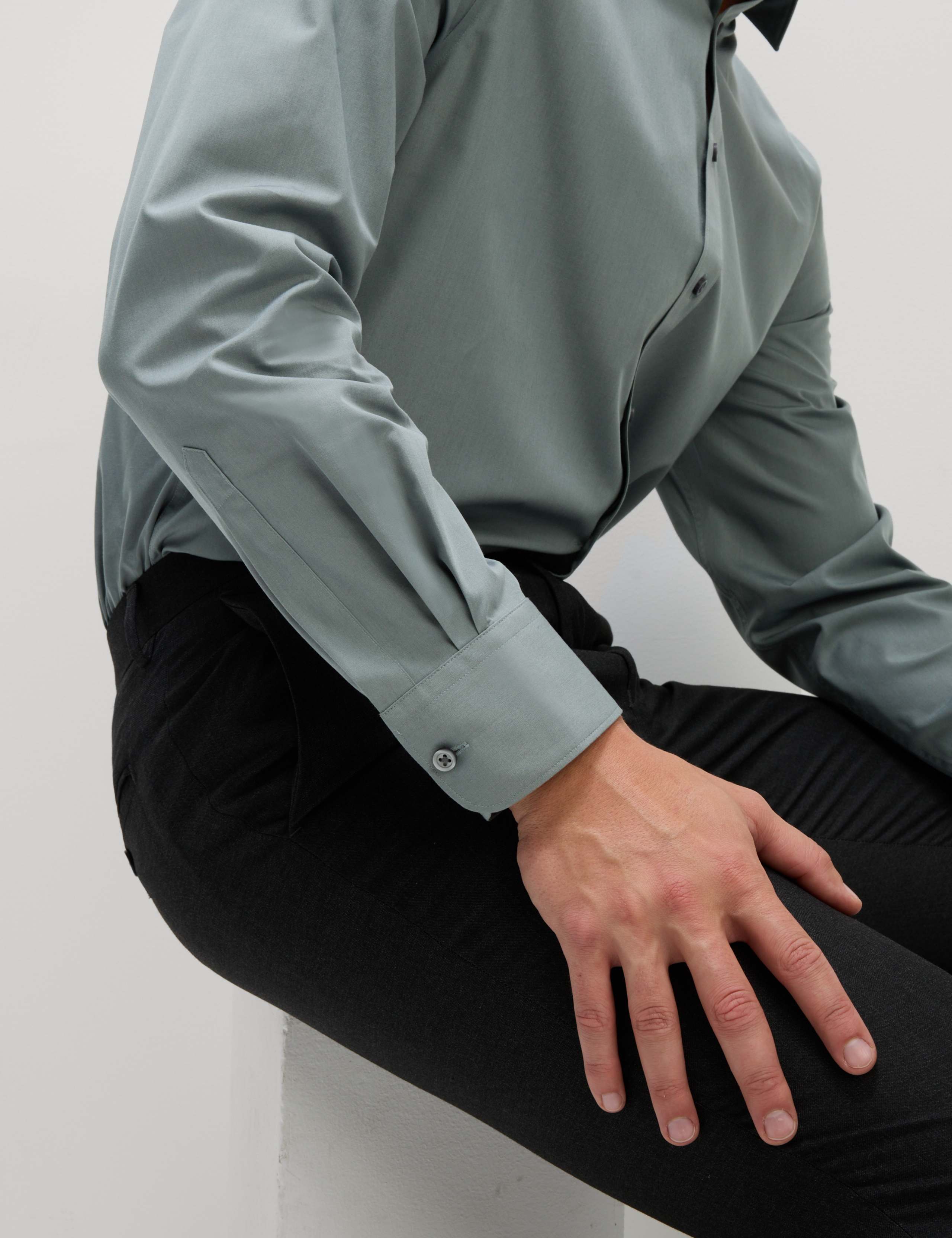 Regular Fit Easy Iron Cotton Blend Shirt 5 of 7