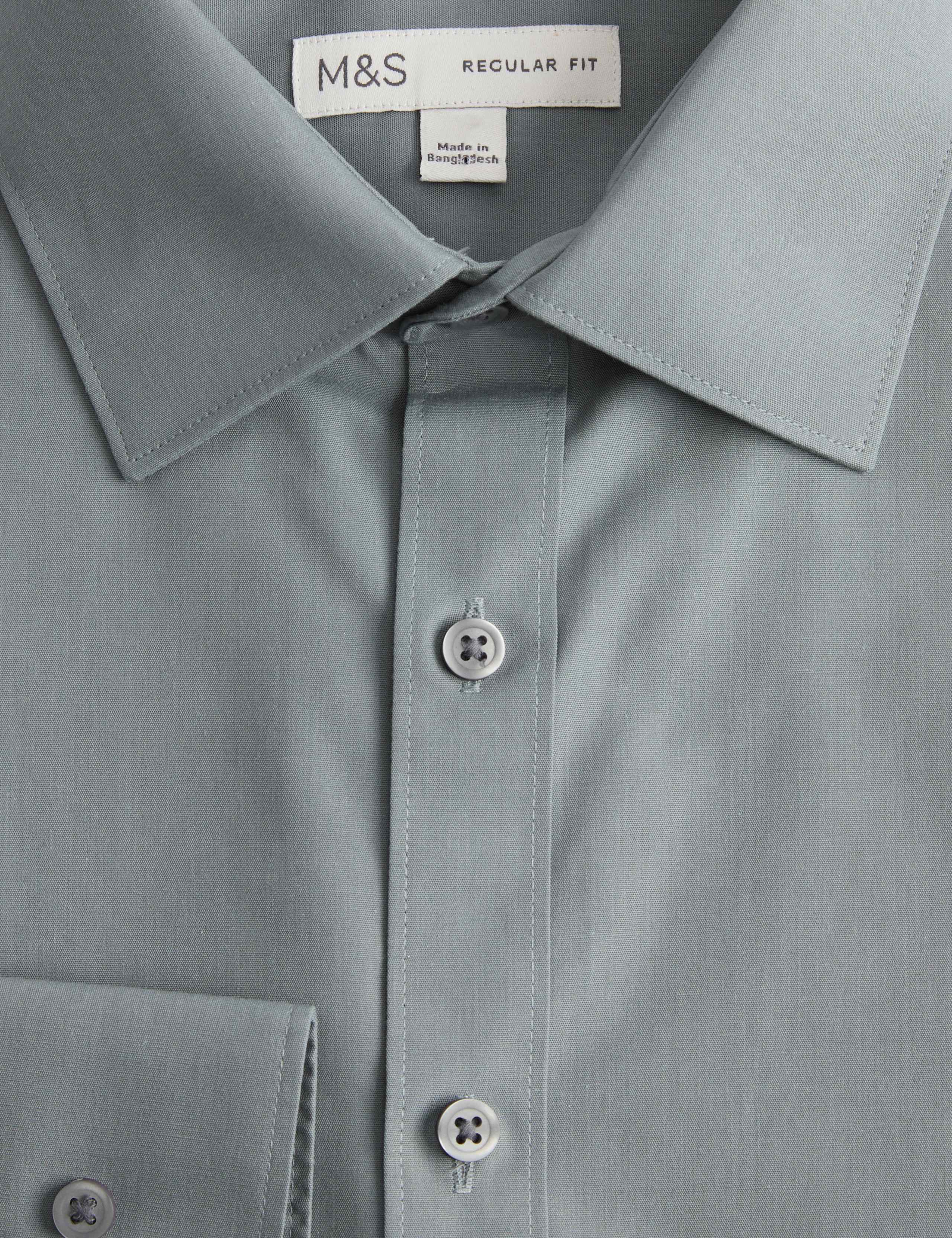 Regular Fit Easy Iron Cotton Blend Shirt 8 of 8