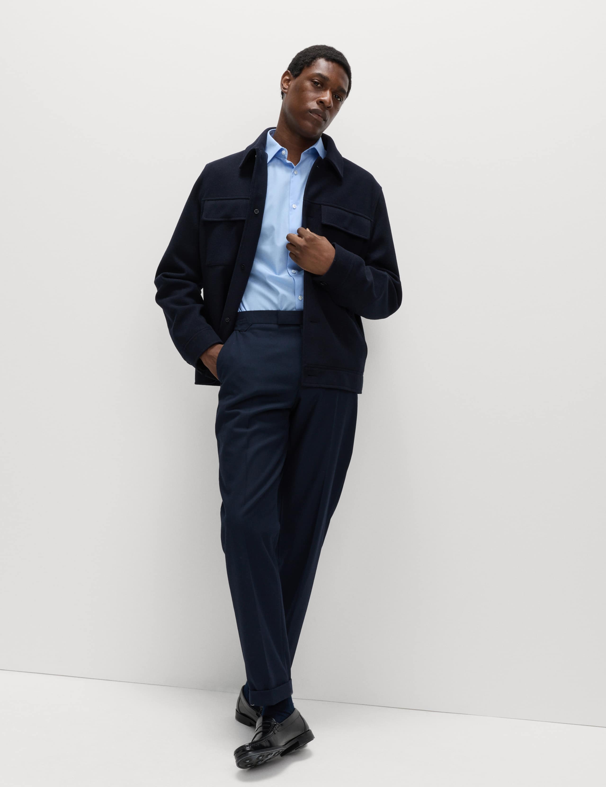 Regular Fit Cotton Blend Shirt 4 of 6