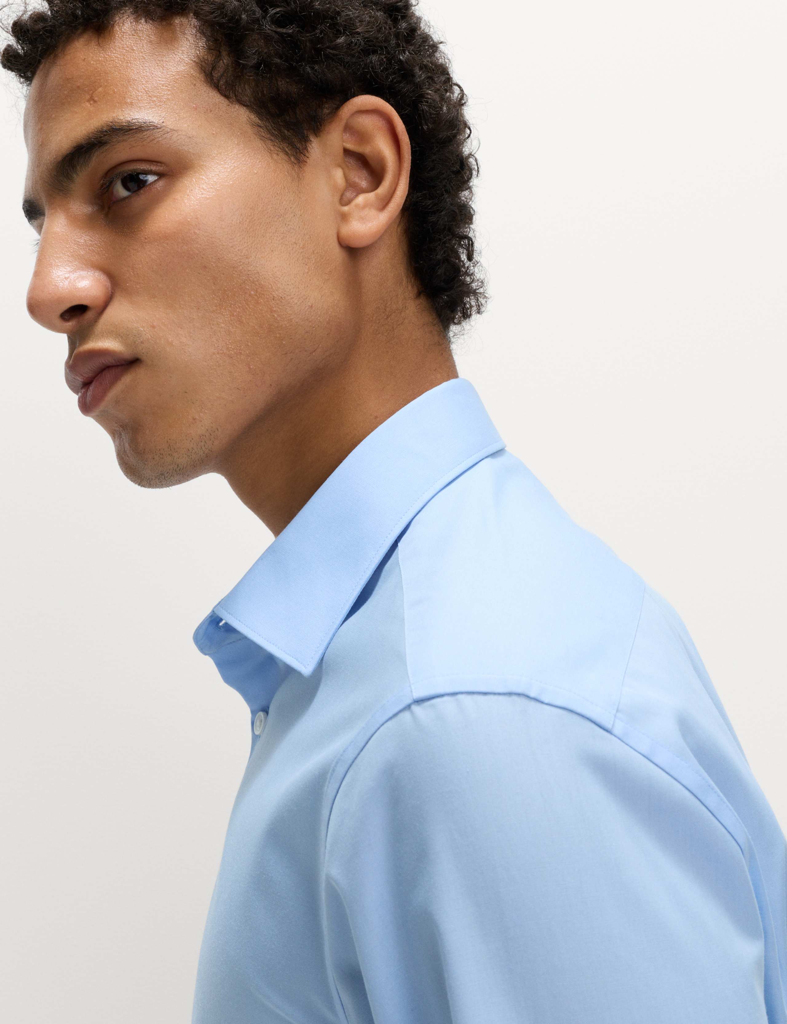 Easy Iron Slim Fit Cotton Blend Shirt 4 of 6