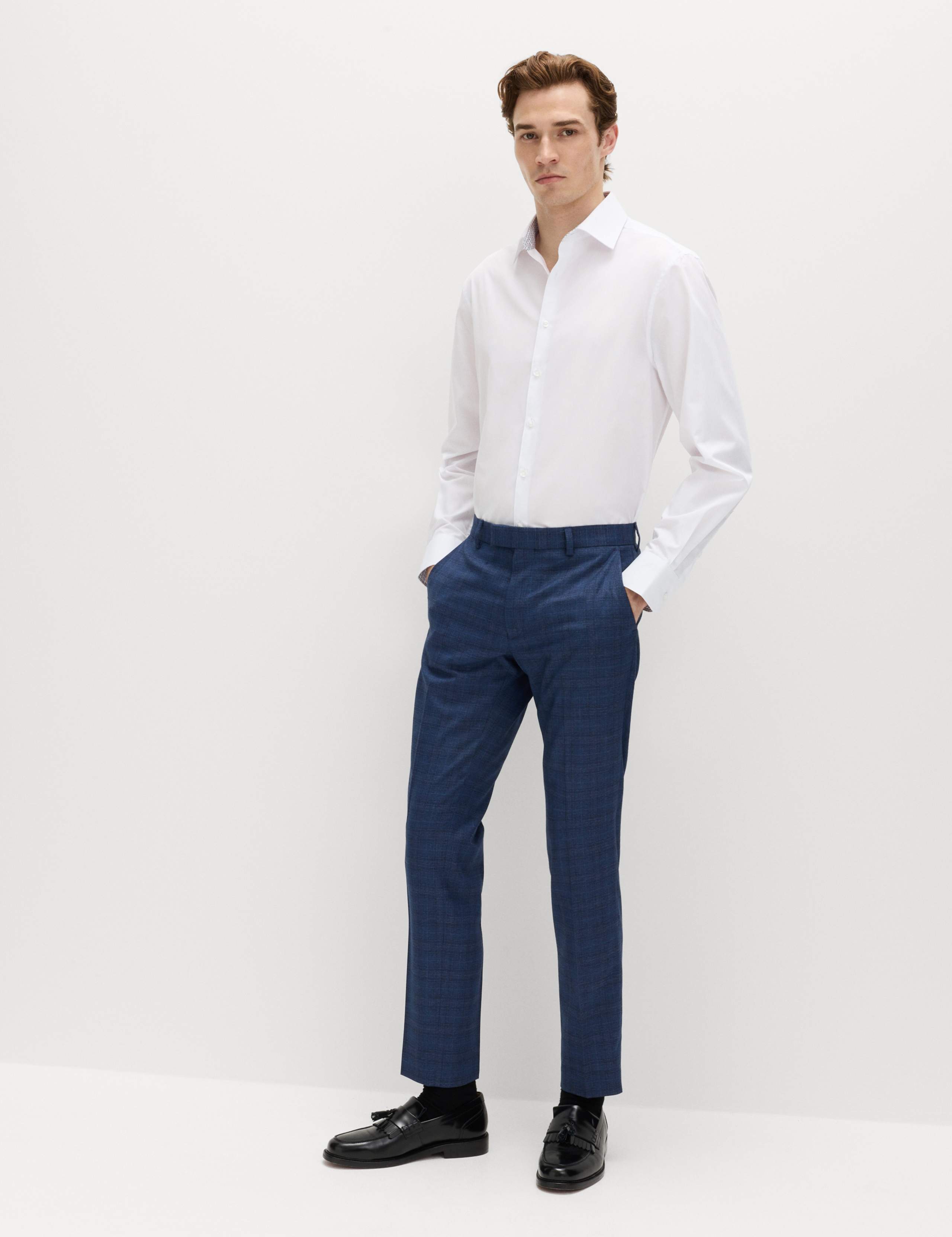 Regular Fit Easy Iron Cotton Blend Shirt 5 of 7