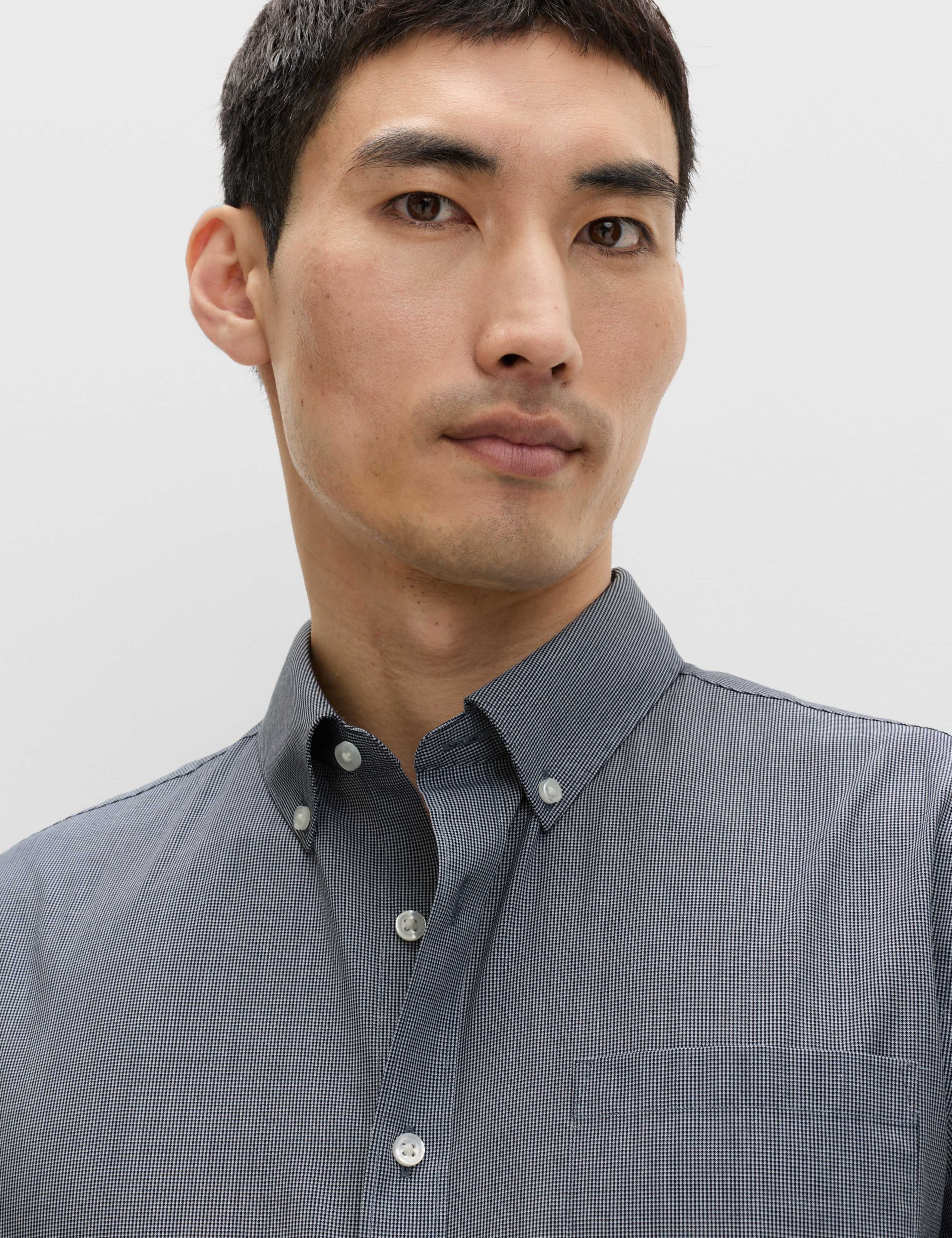 2 Pack Regular Fit Easy Iron Check Shirts 2 of 6