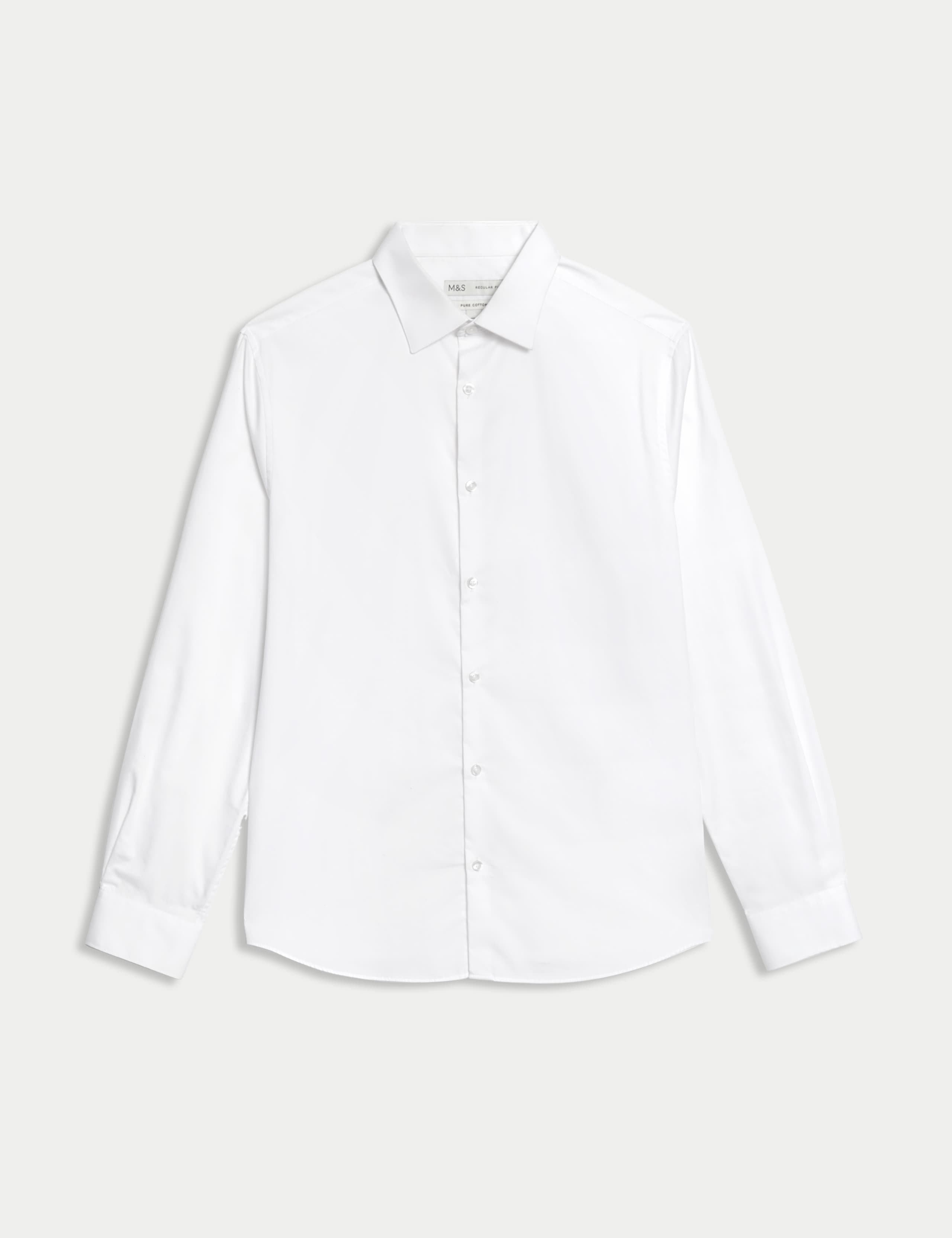 Regular Fit Easy Iron Pure Cotton Shirt 2 of 6